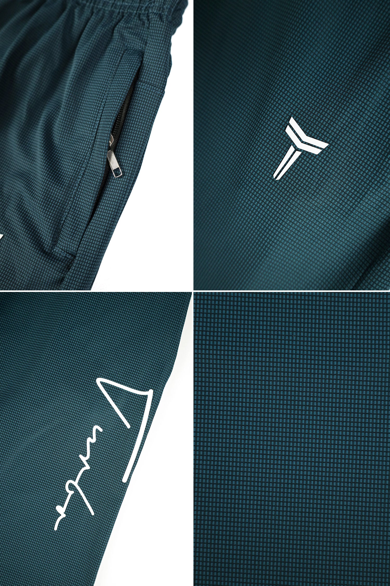 Turbo Autograph Series Dry-Fit Men's Shorts In Zink - Image 4