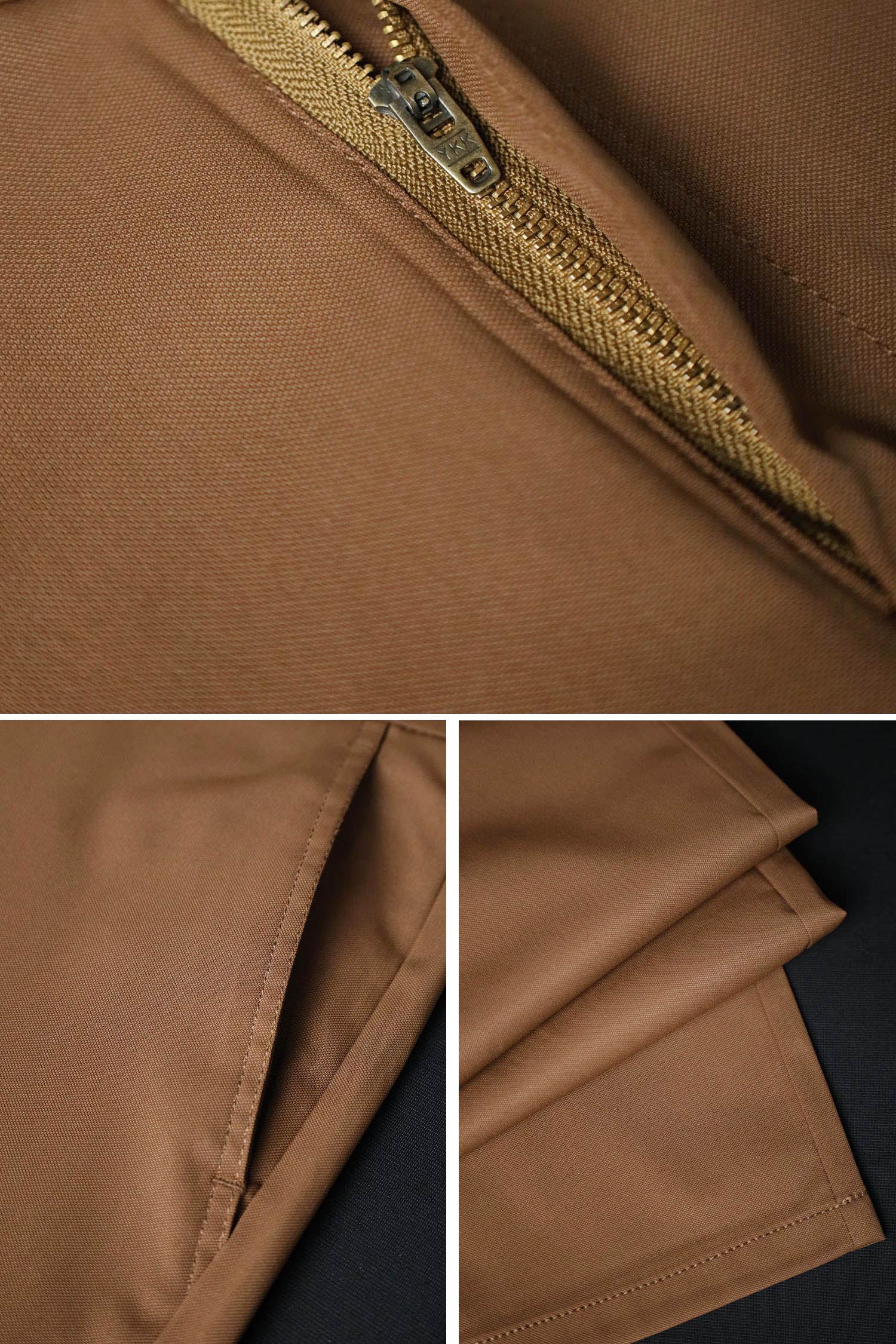 Turbo Axis Intelli-Drape Refined Fit Twil Cotton Pent In Coffee Brown - Image 6