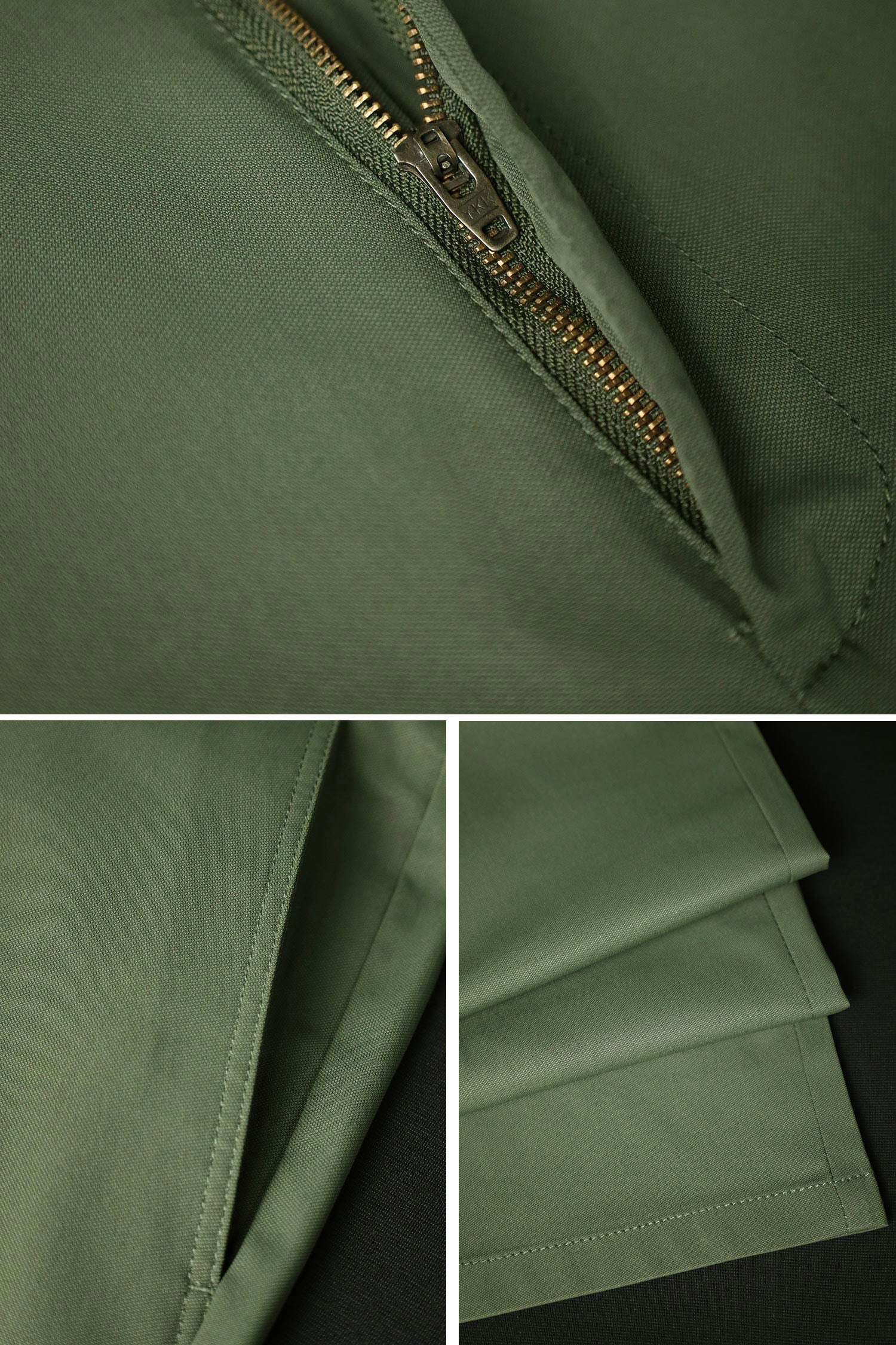 Turbo Axis Intelli-Drape Refined Fit Twil Cotton Pent In Olive Green - Image 6