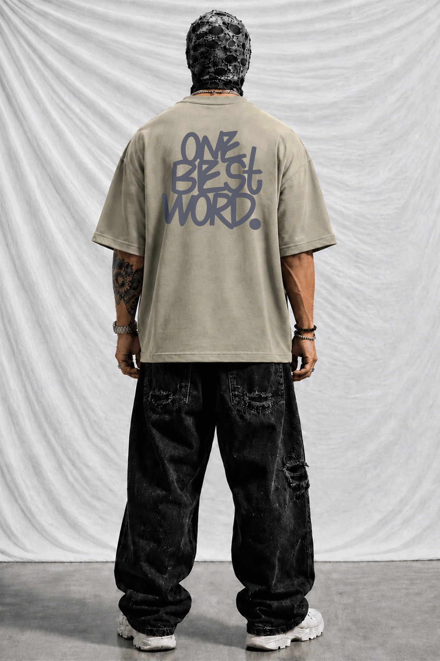 Turbo Bold Culture Men's Oversize Tee - Image 7
