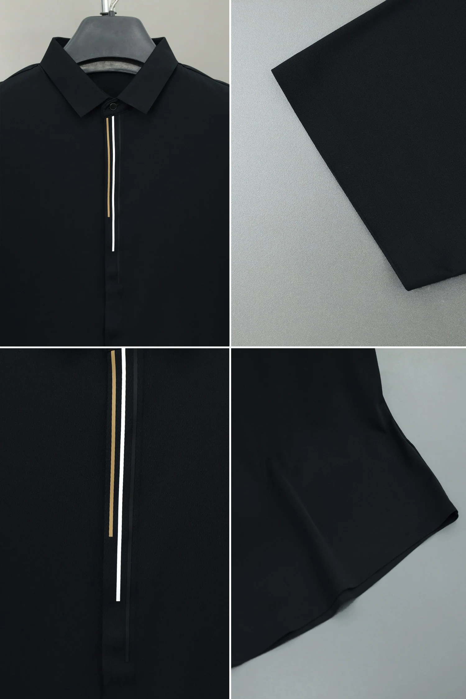 Turbo Breathable Summer Casual Silk Shirt - Image 6