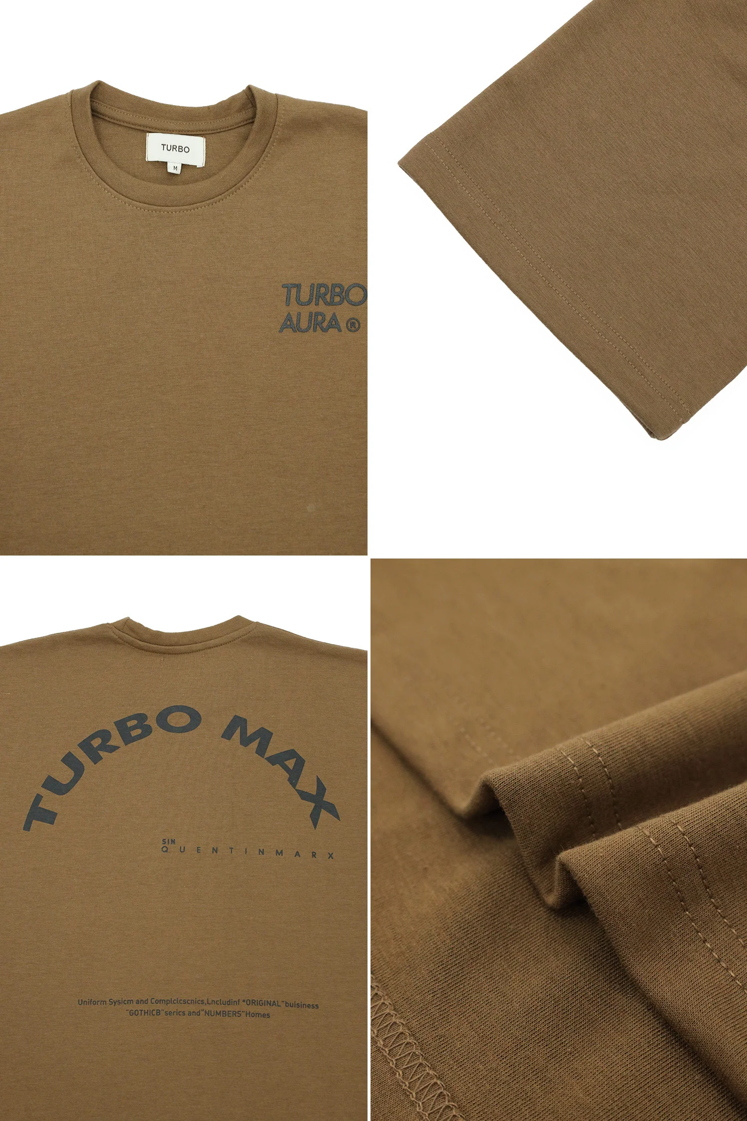 Turbo Calm Edge Men's Oversize Tee - Image 16