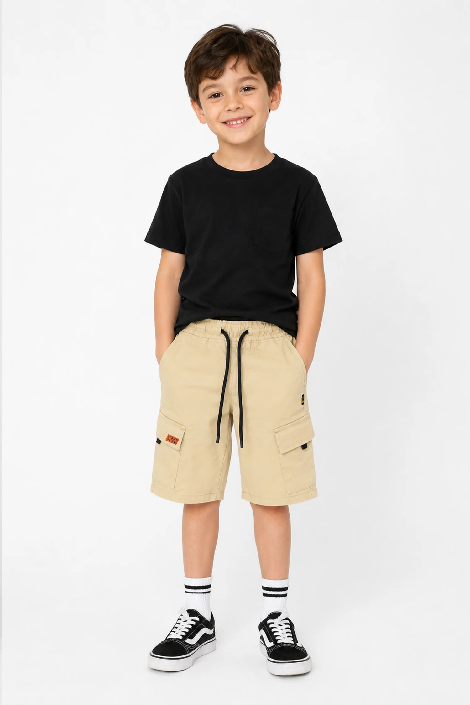 Turbo Casual-Cargo Younger Kids Shorts - Image 7