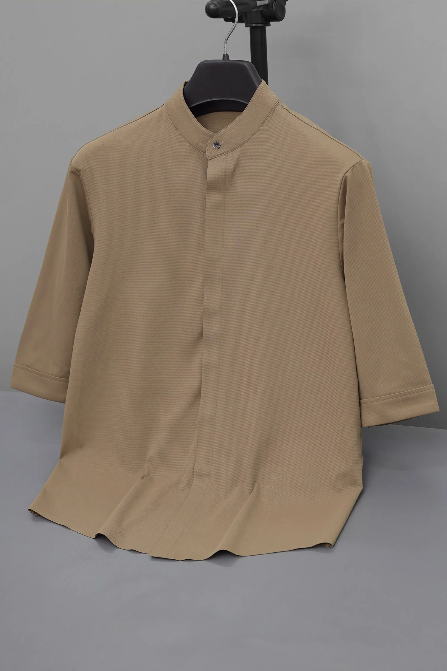 Turbo Concealed Button Placket Casual OverShirt