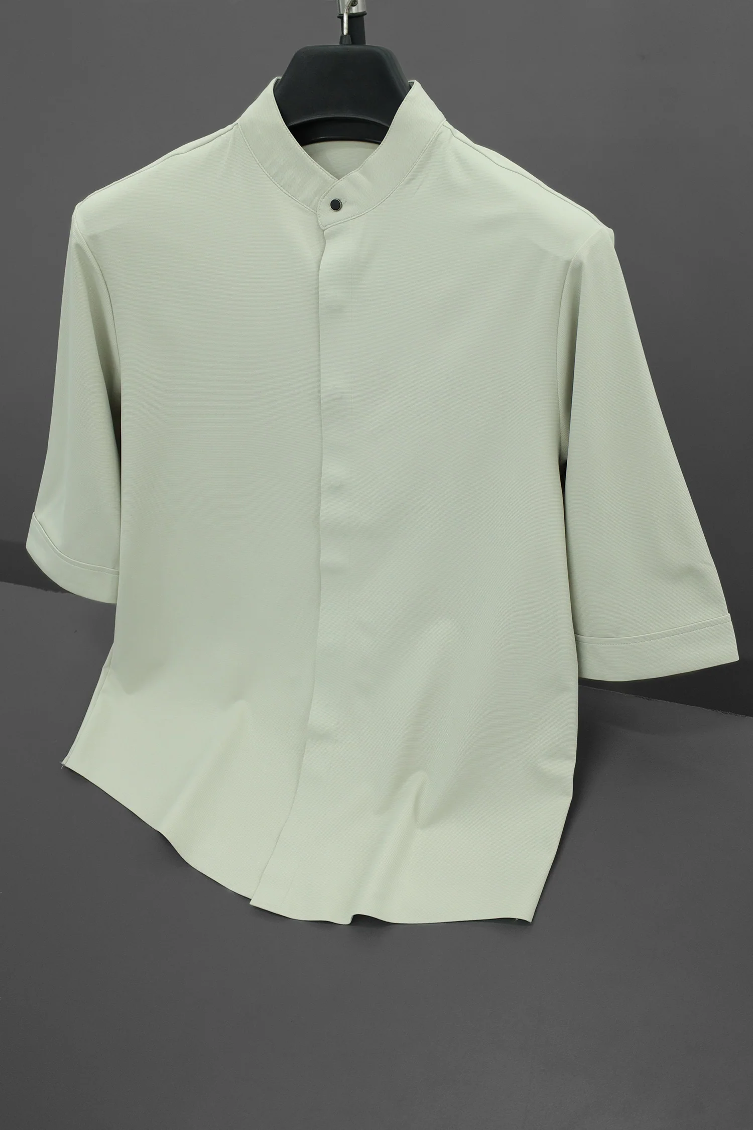 Turbo Concealed Button Placket Casual OverShirt - Image 5