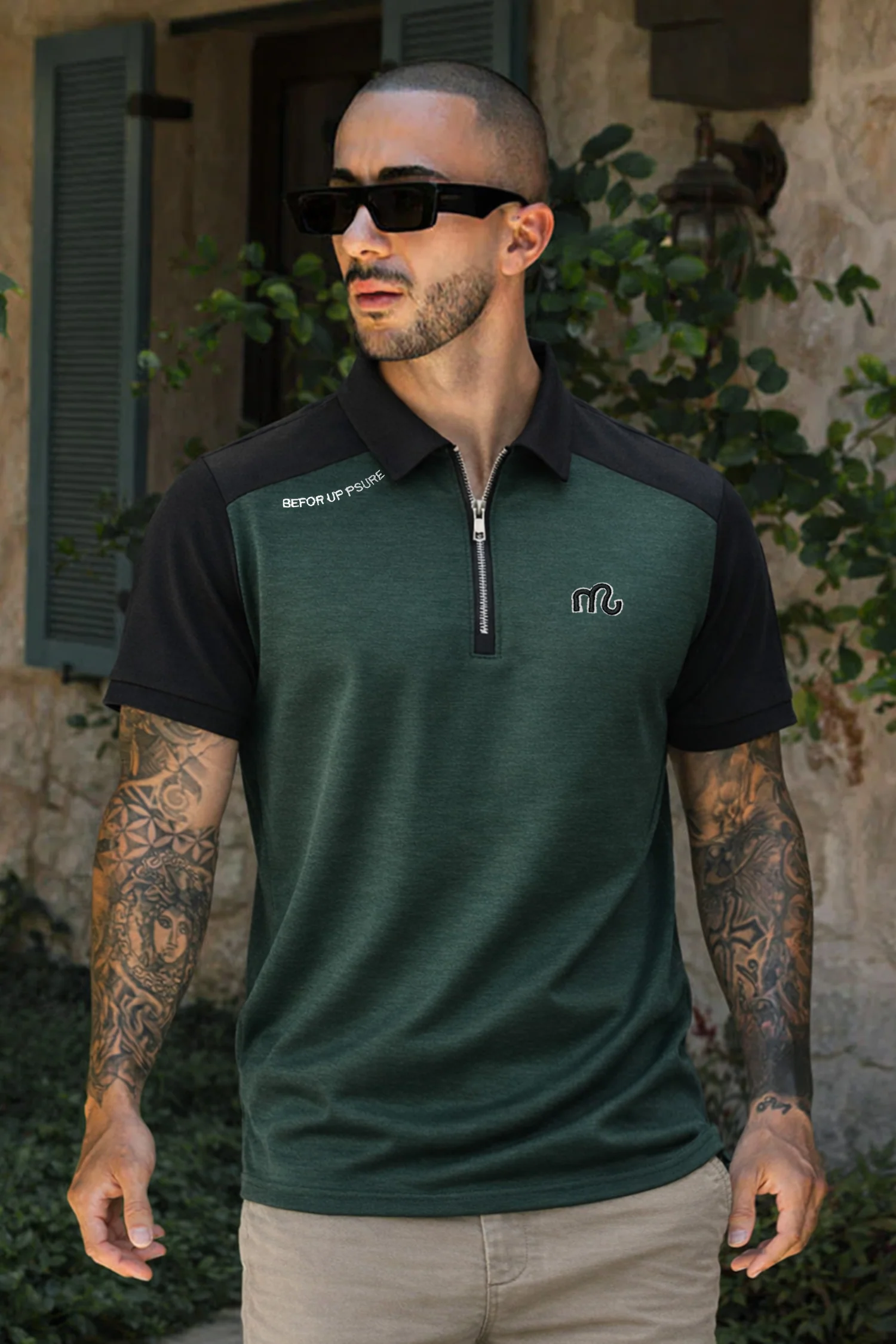 Turbo Constructed Fit Men's Polo Shirt - Image 5