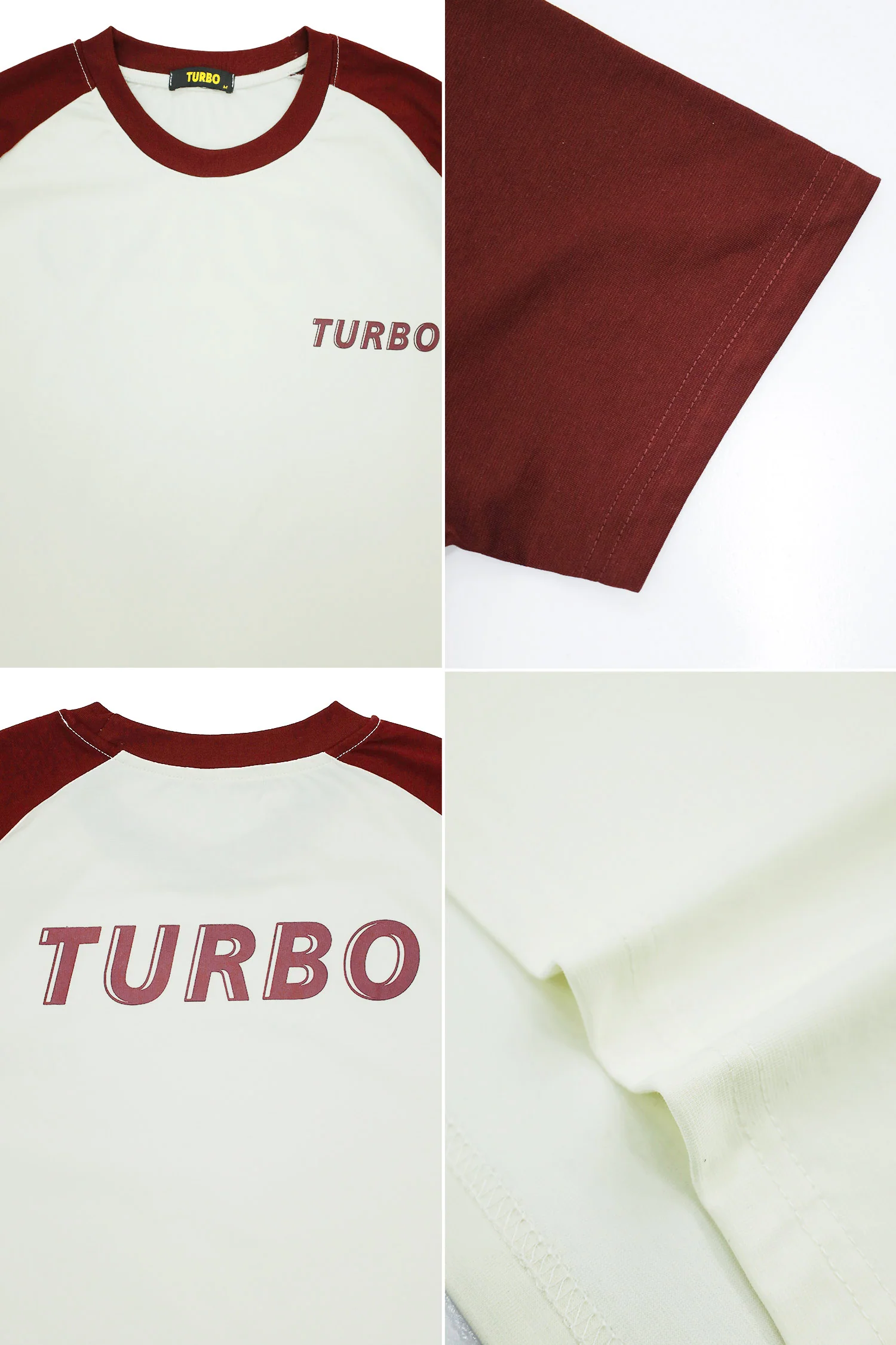 Turbo Culture Relaxed Color-Blocked Tee* - Image 8