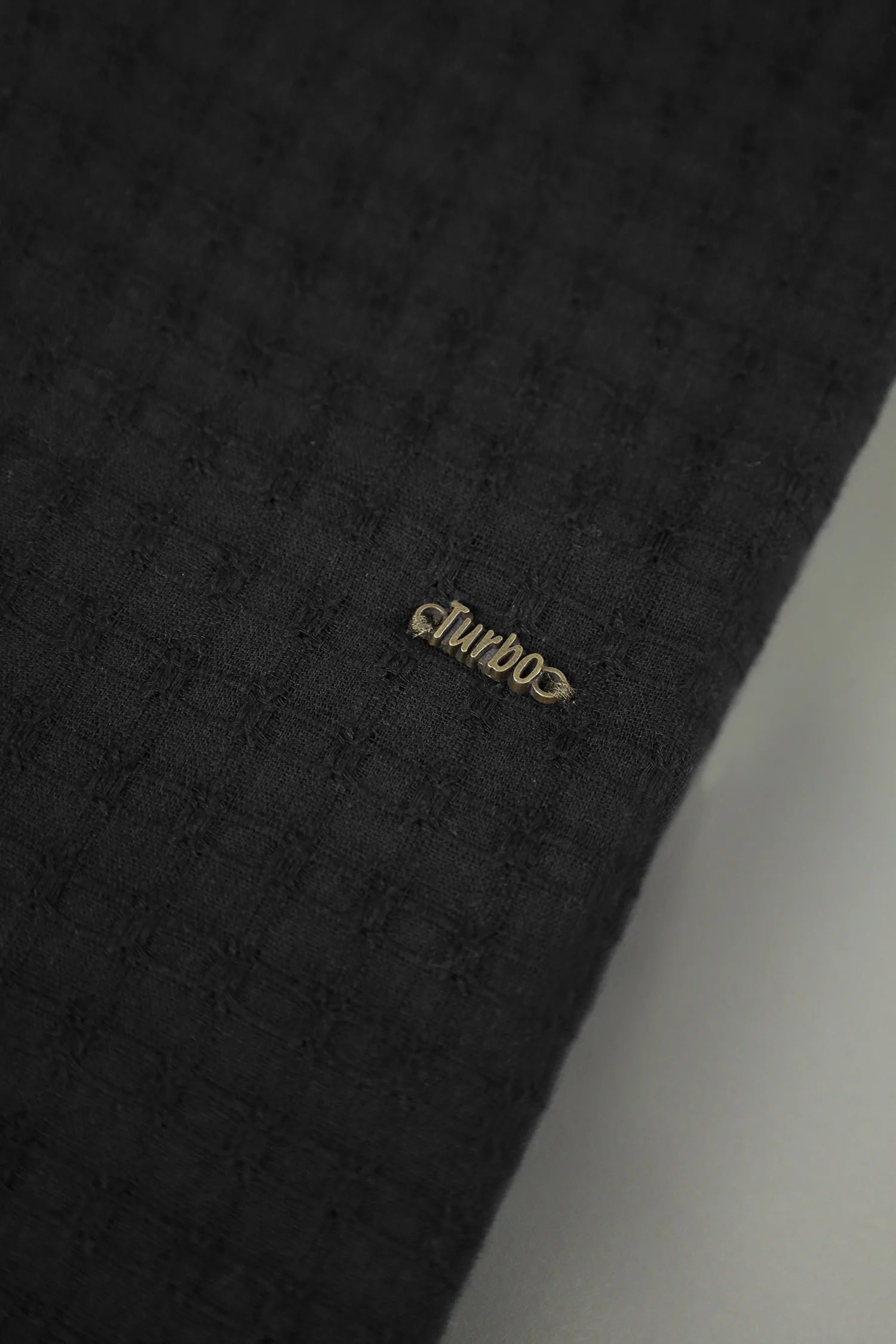 Turbo Designer Motif Embossed Casual Shirt - Image 12