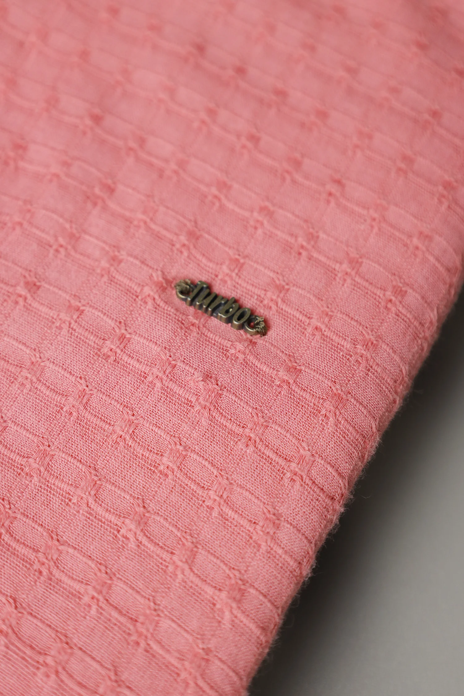 Turbo Designer Motif Embossed Casual Shirt - Image 3