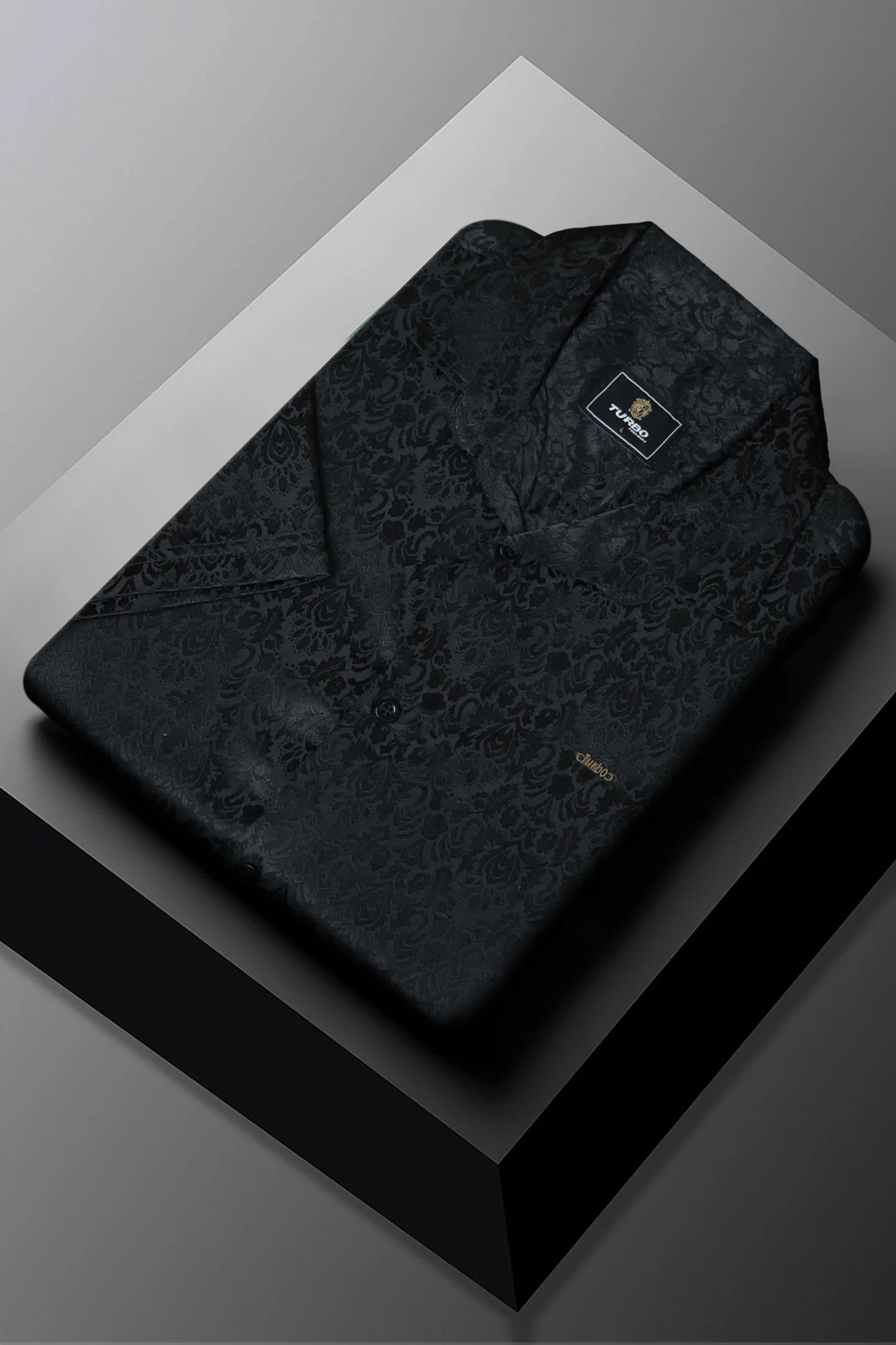 Turbo Designer Motif Floral Casual Shirt - Image 7