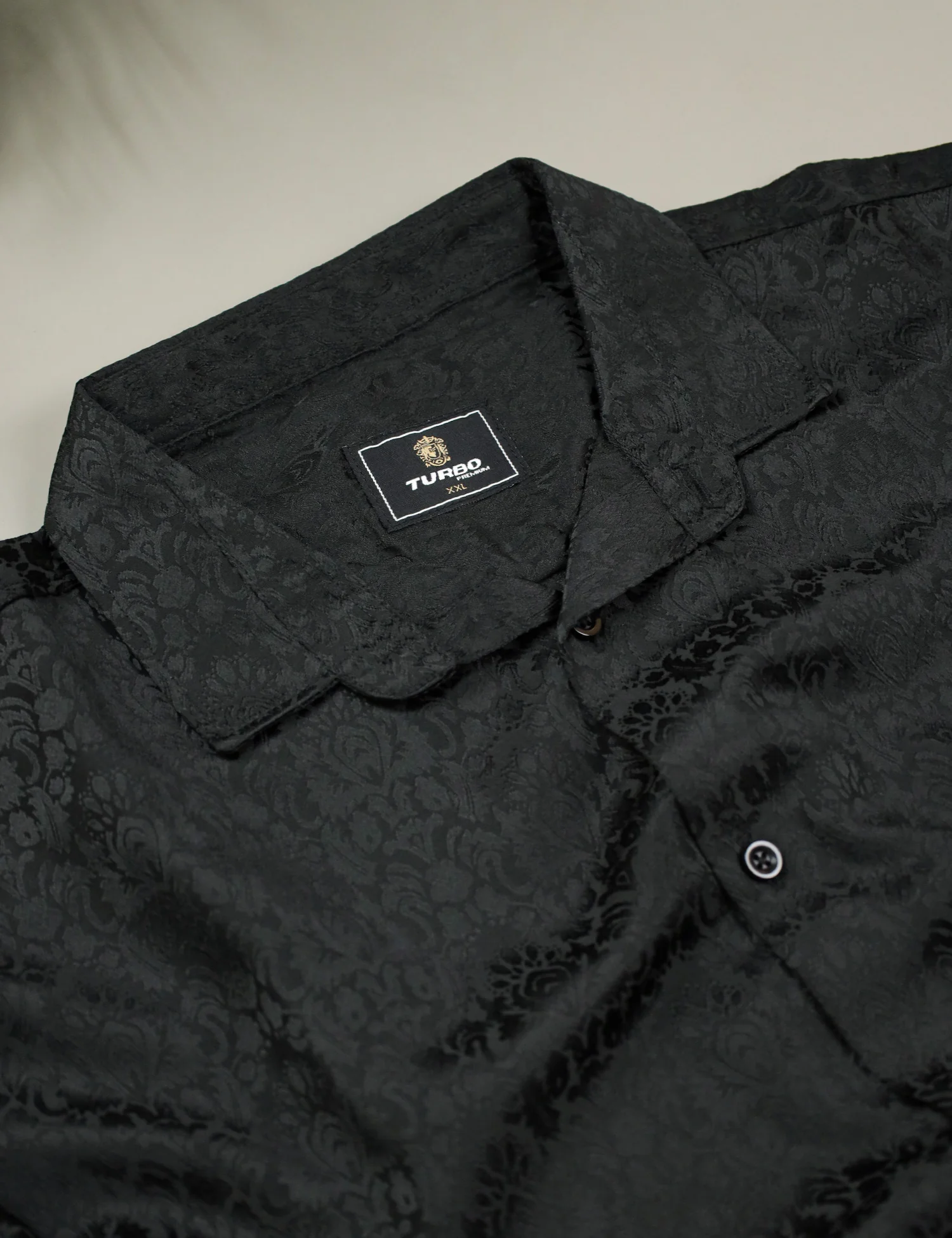 Turbo Designer Motif Floral Casual Shirt - Image 5