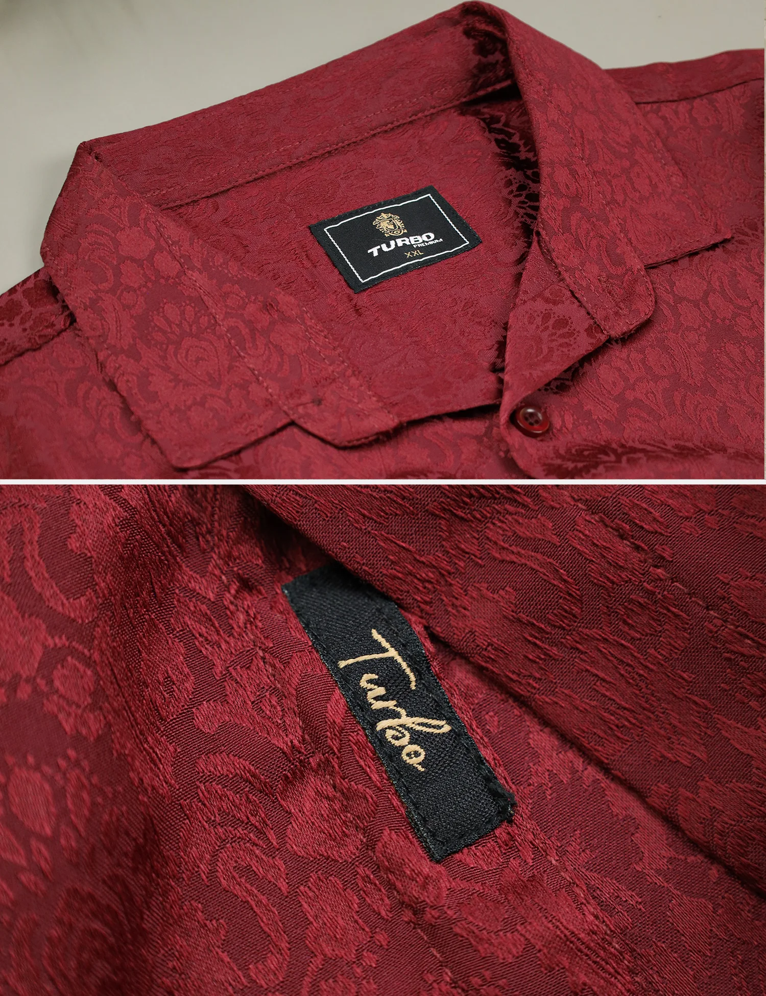 Turbo Designer Motif Floral Casual Shirt - Image 12