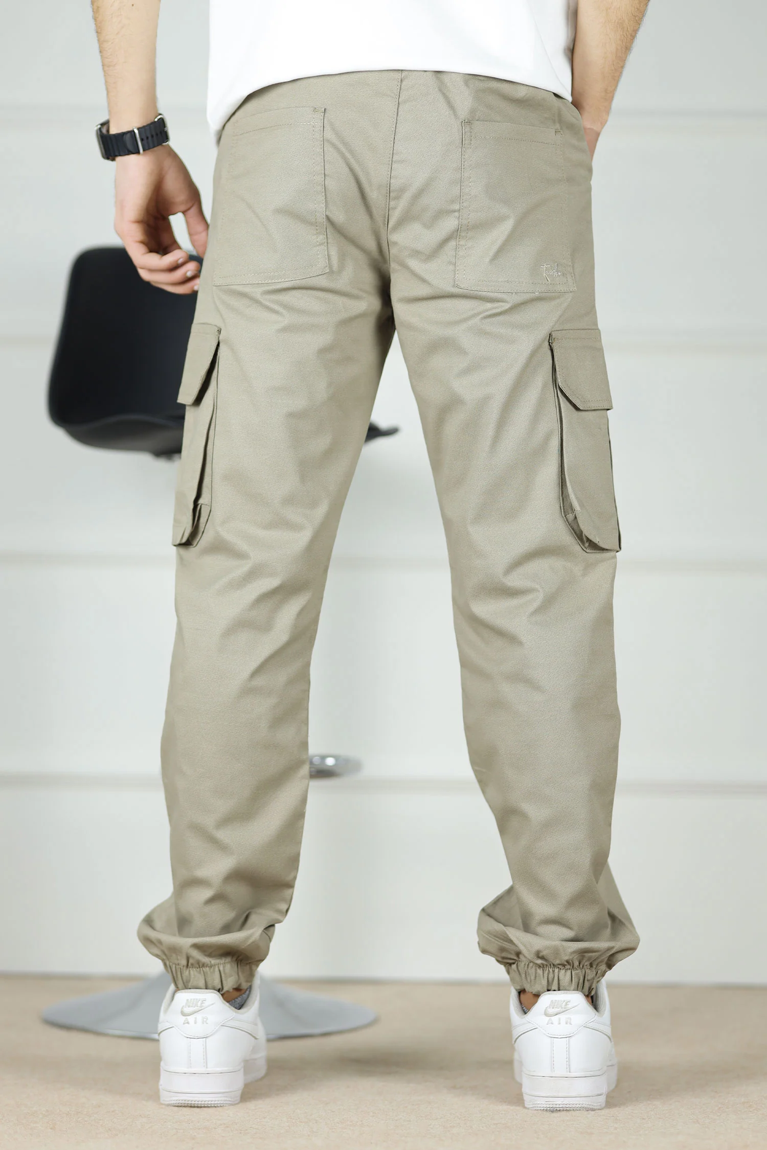 Turbo DrawString Pockets Cotton Cargo Trouser - Image 16