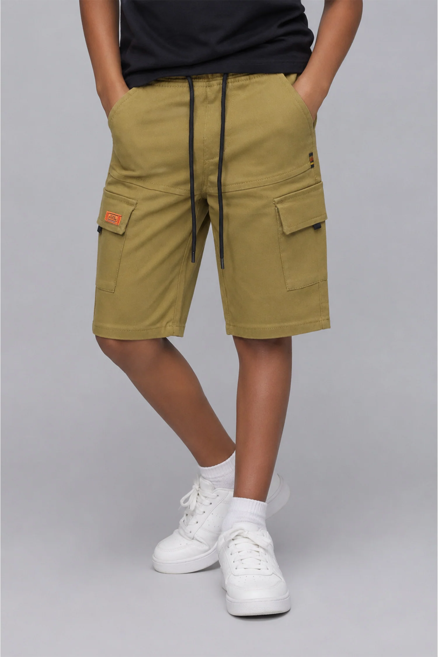 Turbo Casual-Cargo Younger Kids Shorts - Image 5