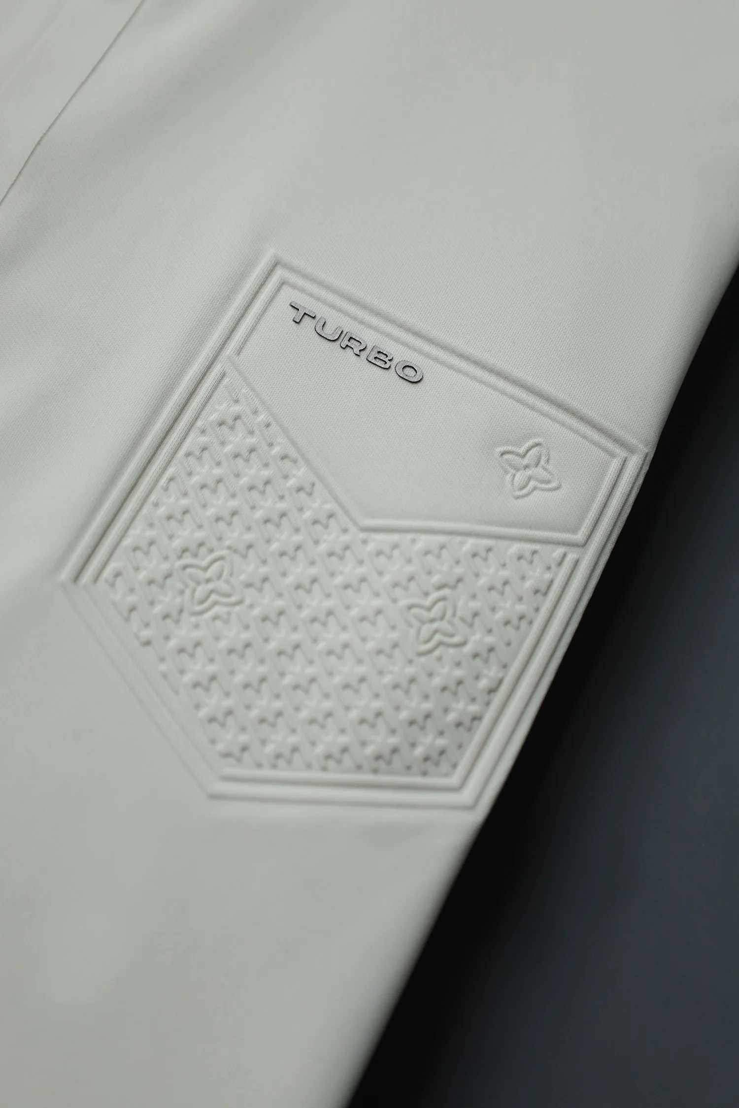 Turbo Embossed Pocket Motif Men's Polo Shirt - Image 6