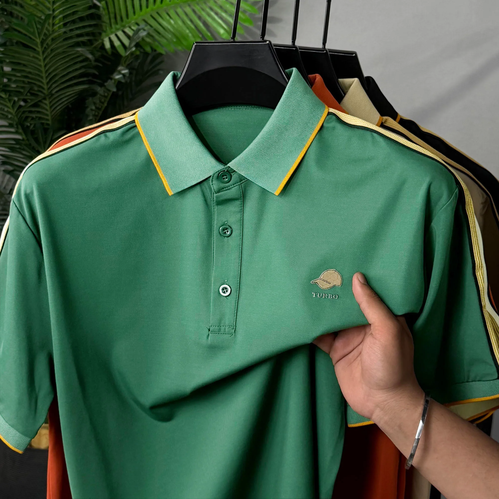 Turbo Emerald Edge Men's Polo Shirt* - Image 2