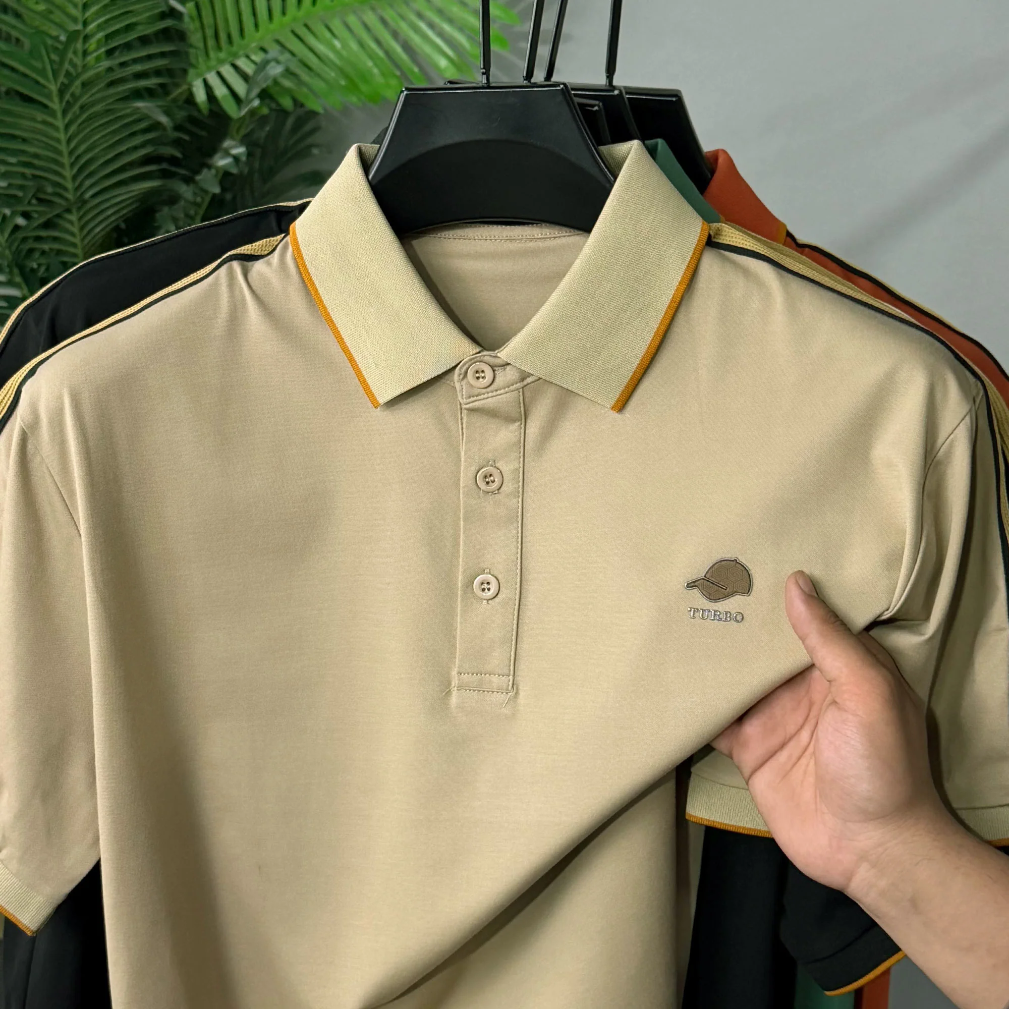 Turbo Emerald Edge Men's Polo Shirt* - Image 6