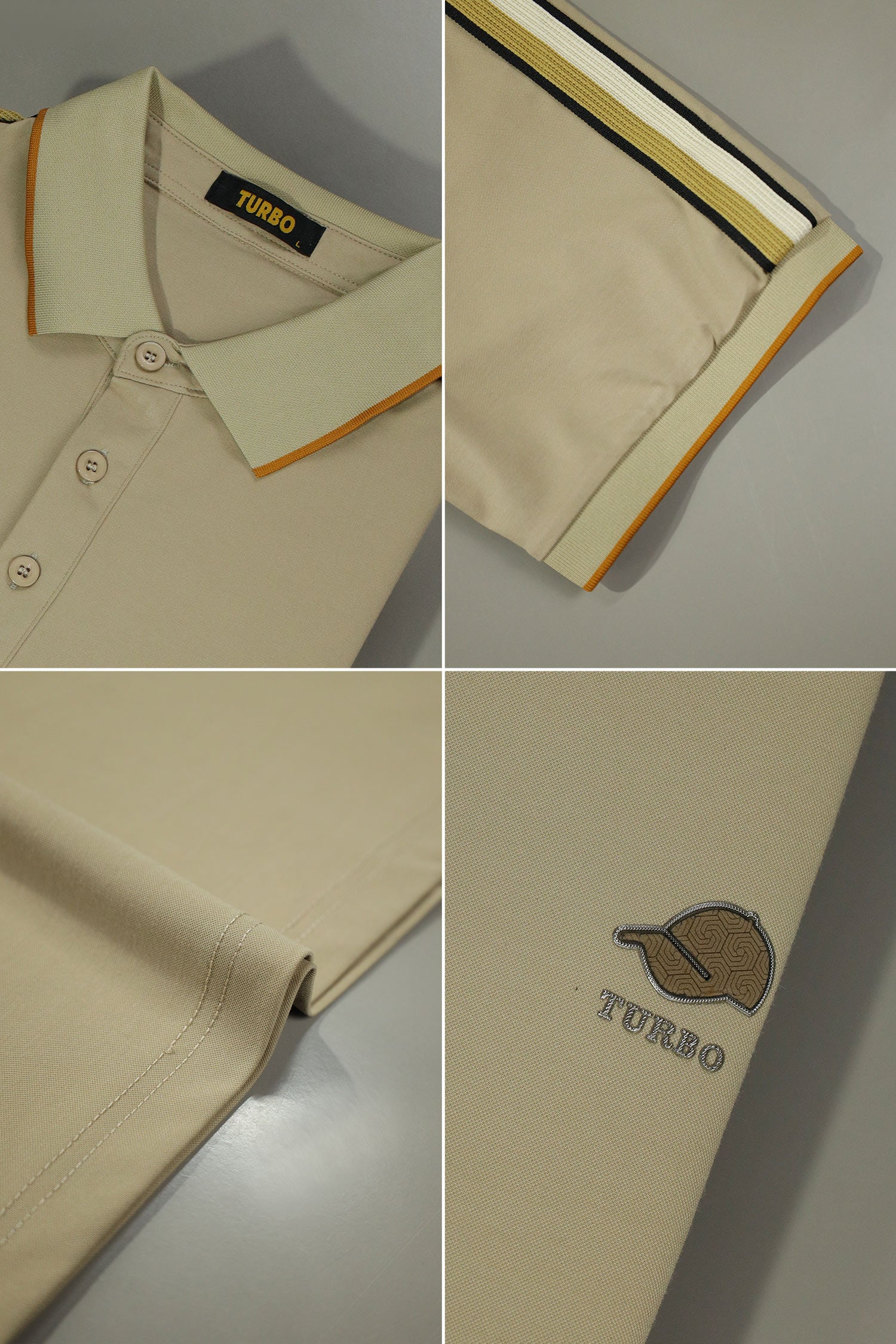 Turbo Emerald Edge Men's Polo Shirt* - Image 8