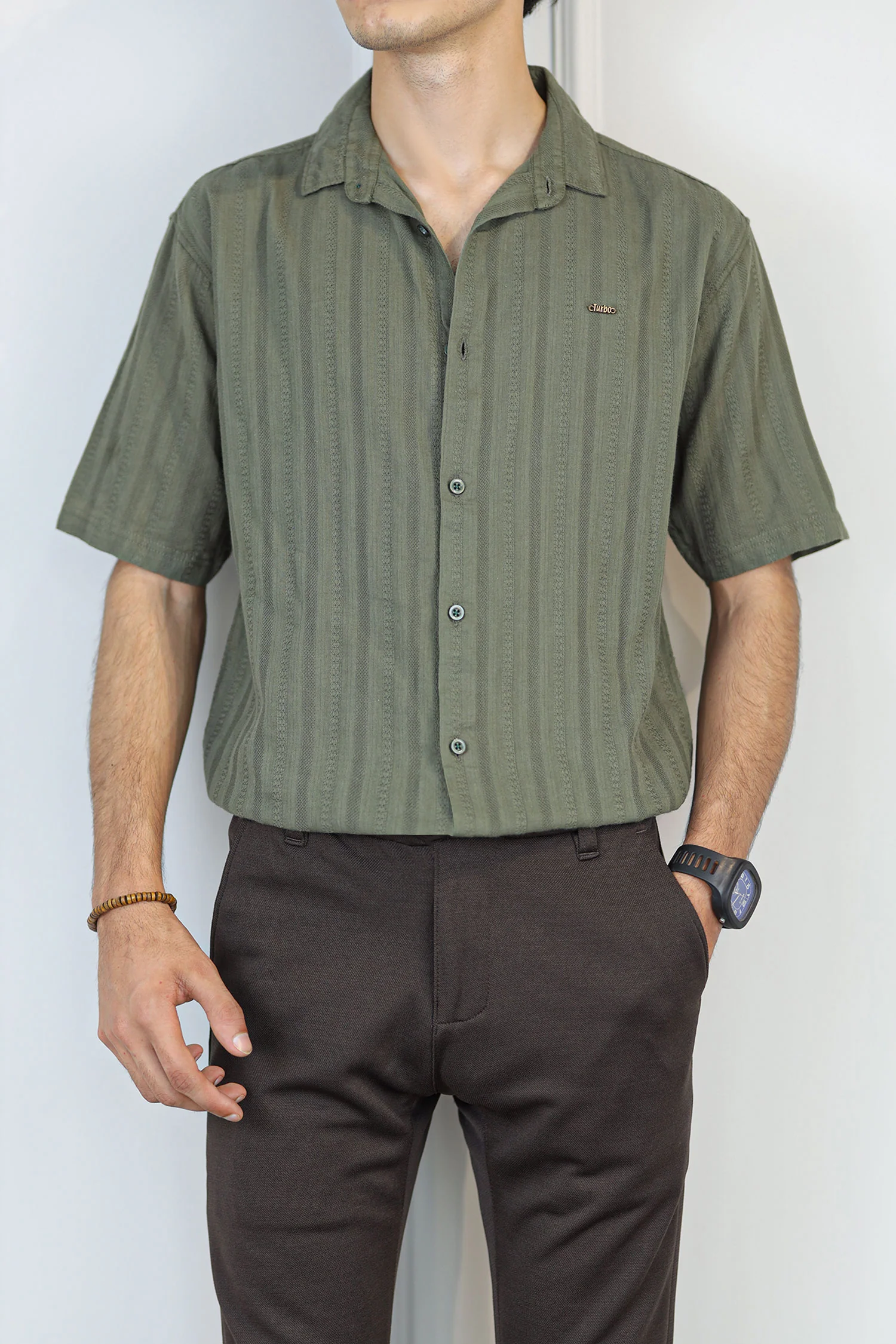 Turbo Endless Cool Embossed Casual Shirt - Image 18