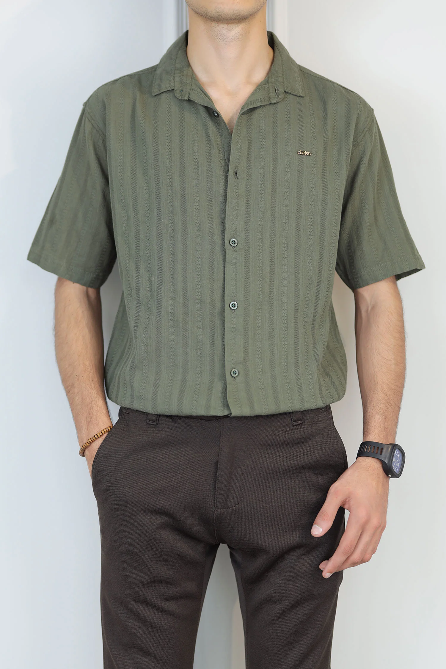 Turbo Endless Cool Embossed Casual Shirt - Image 20