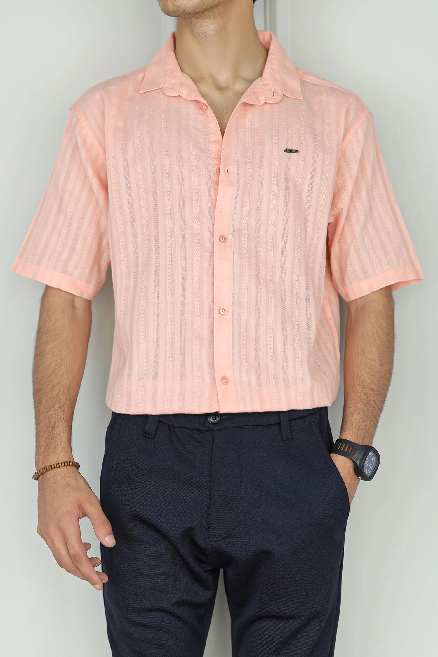 Turbo Endless Cool Embossed Casual Shirt - Image 6