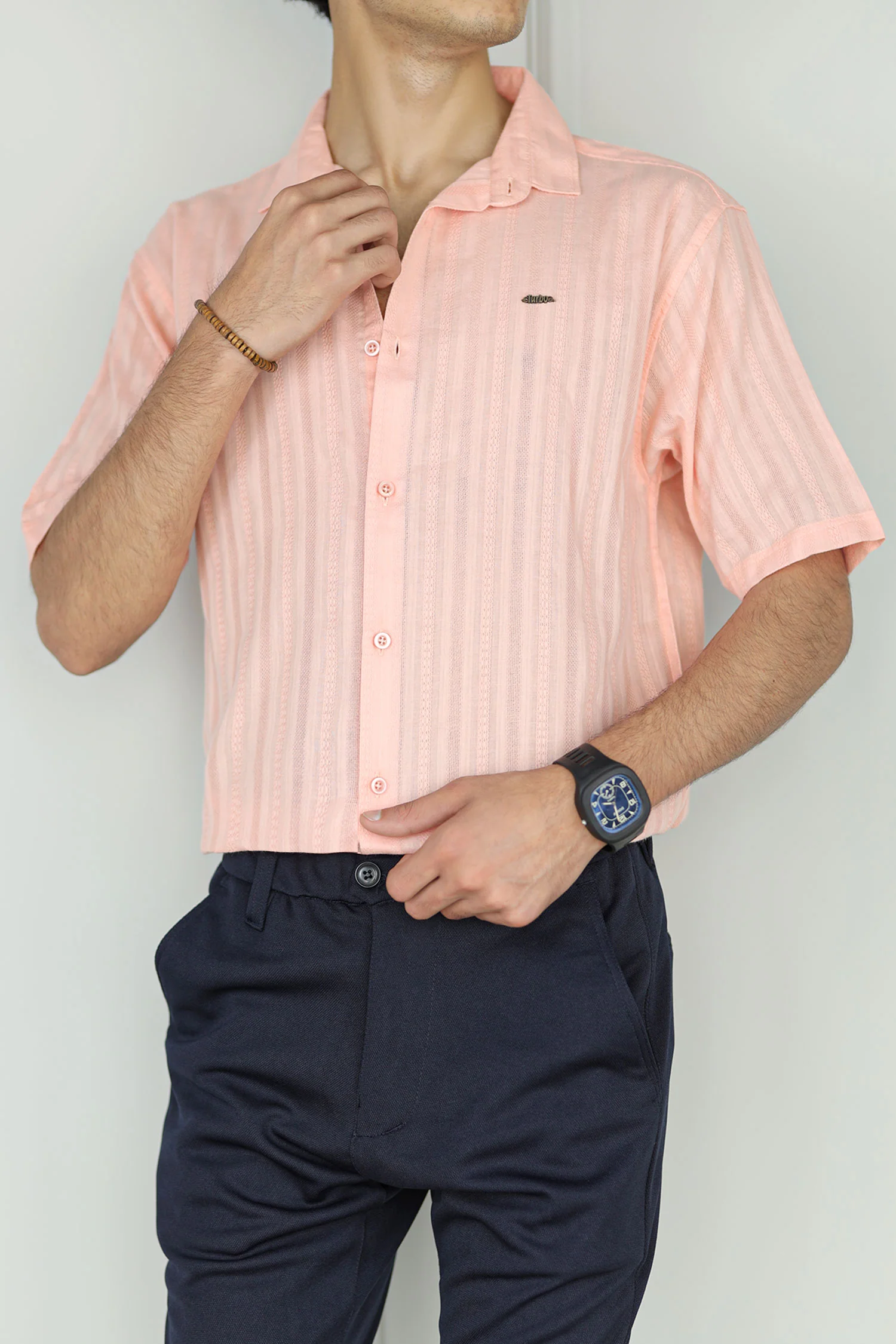 Turbo Endless Cool Embossed Casual Shirt - Image 7