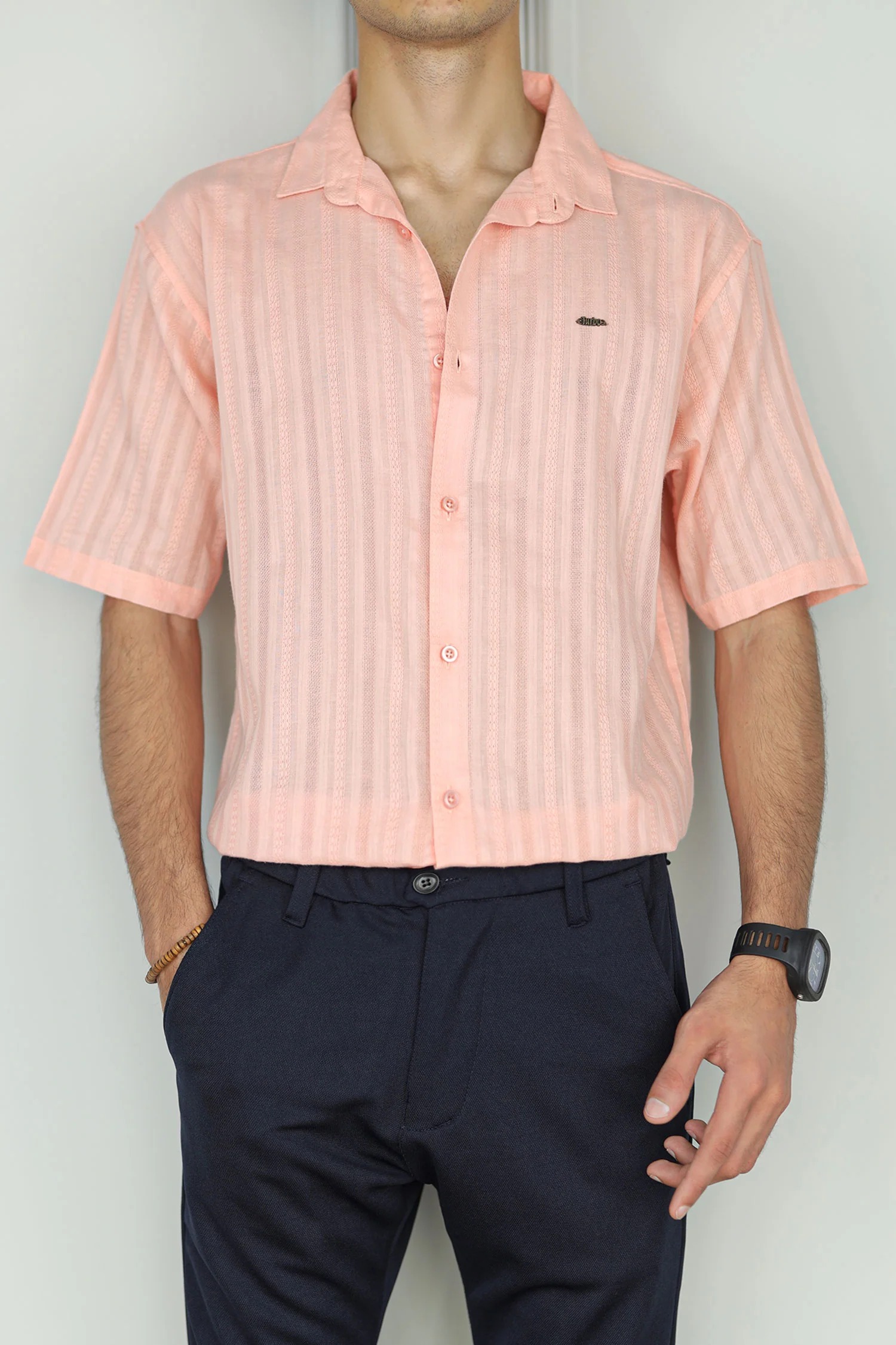 Turbo Endless Cool Embossed Casual Shirt - Image 8