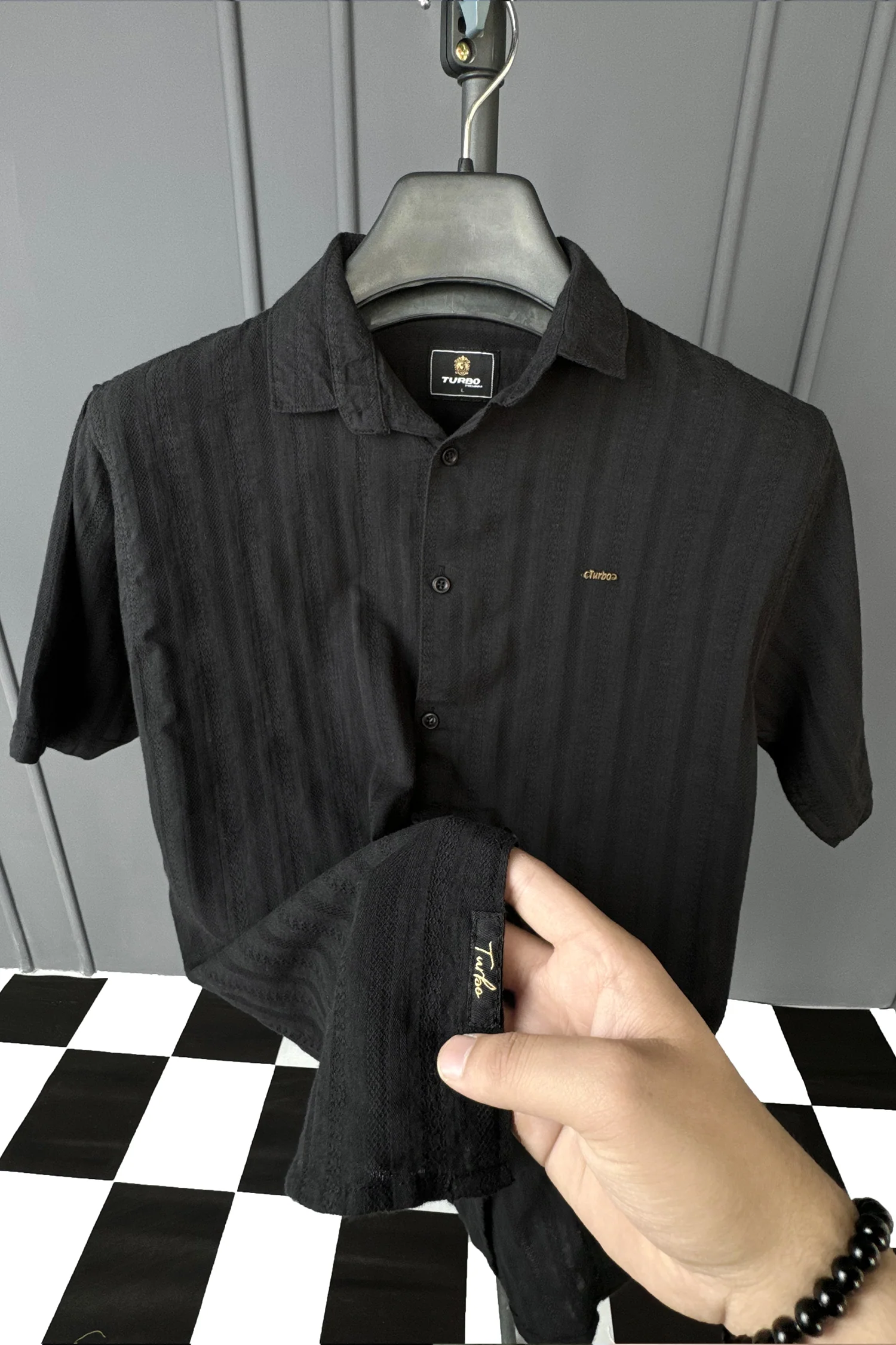Turbo Endless Cool Embossed Casual Shirt - Image 13
