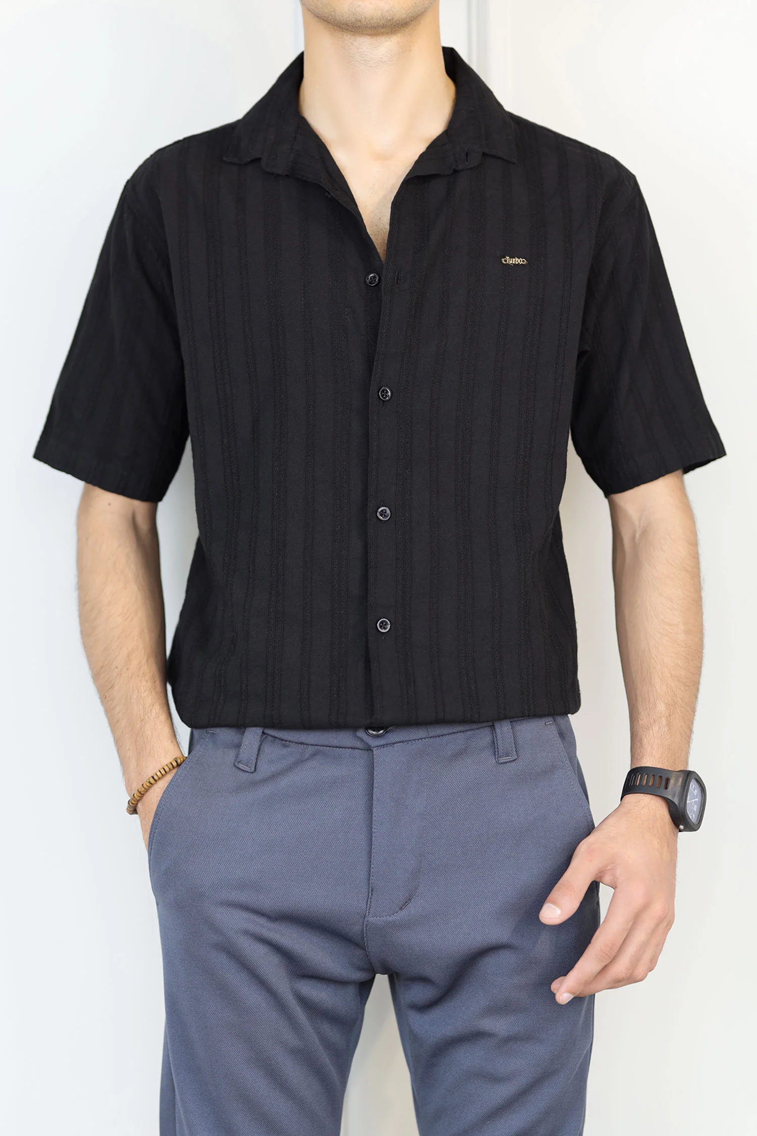Turbo Endless Cool Embossed Casual Shirt - Image 16