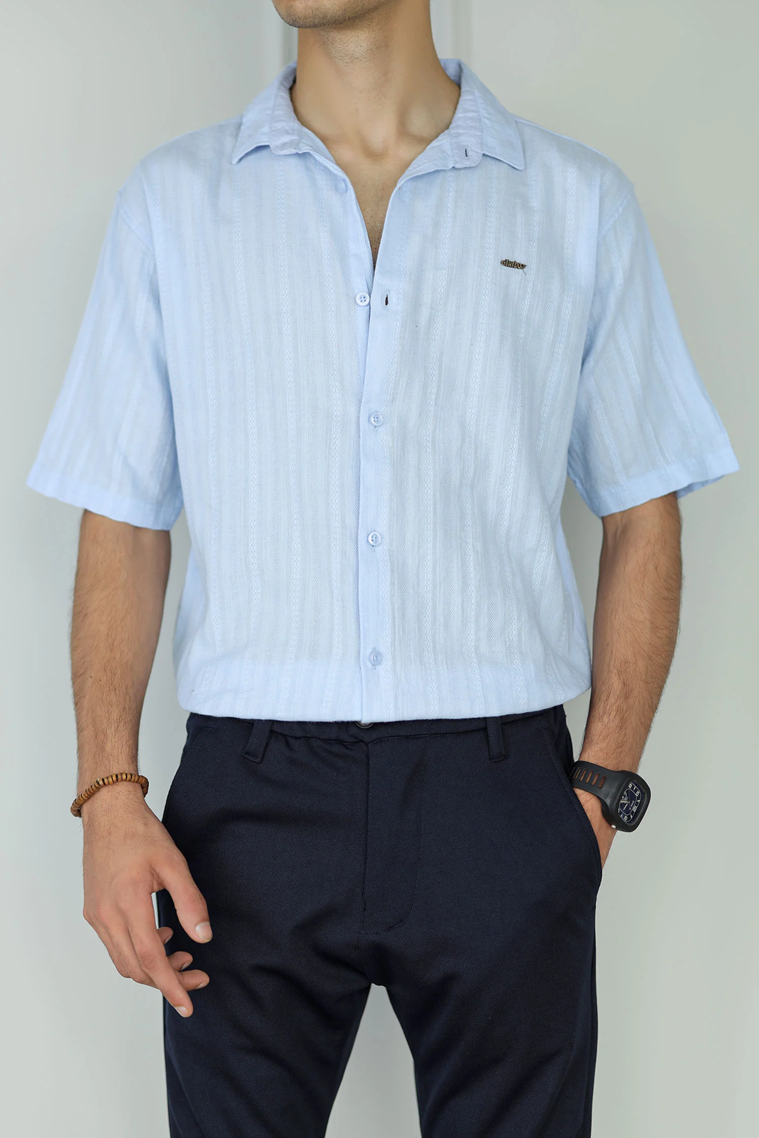 Turbo Endless Cool Embossed Casual Shirt - Image 10