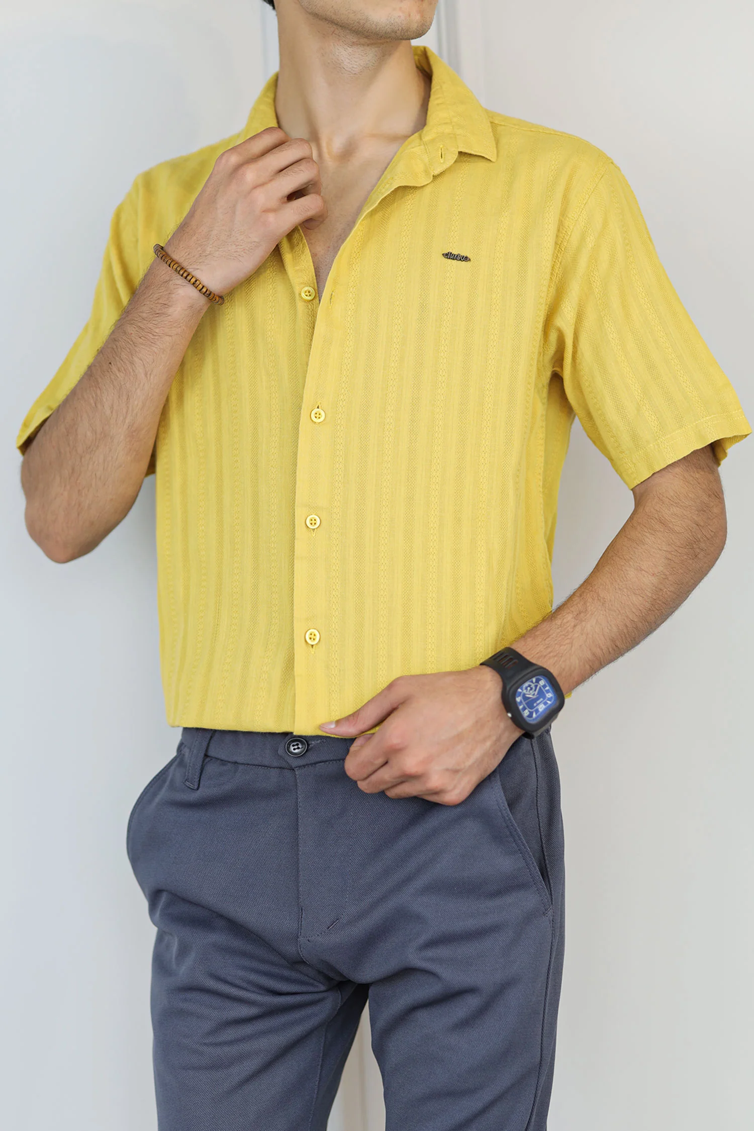 Turbo Endless Cool Embossed Casual Shirt - Image 3