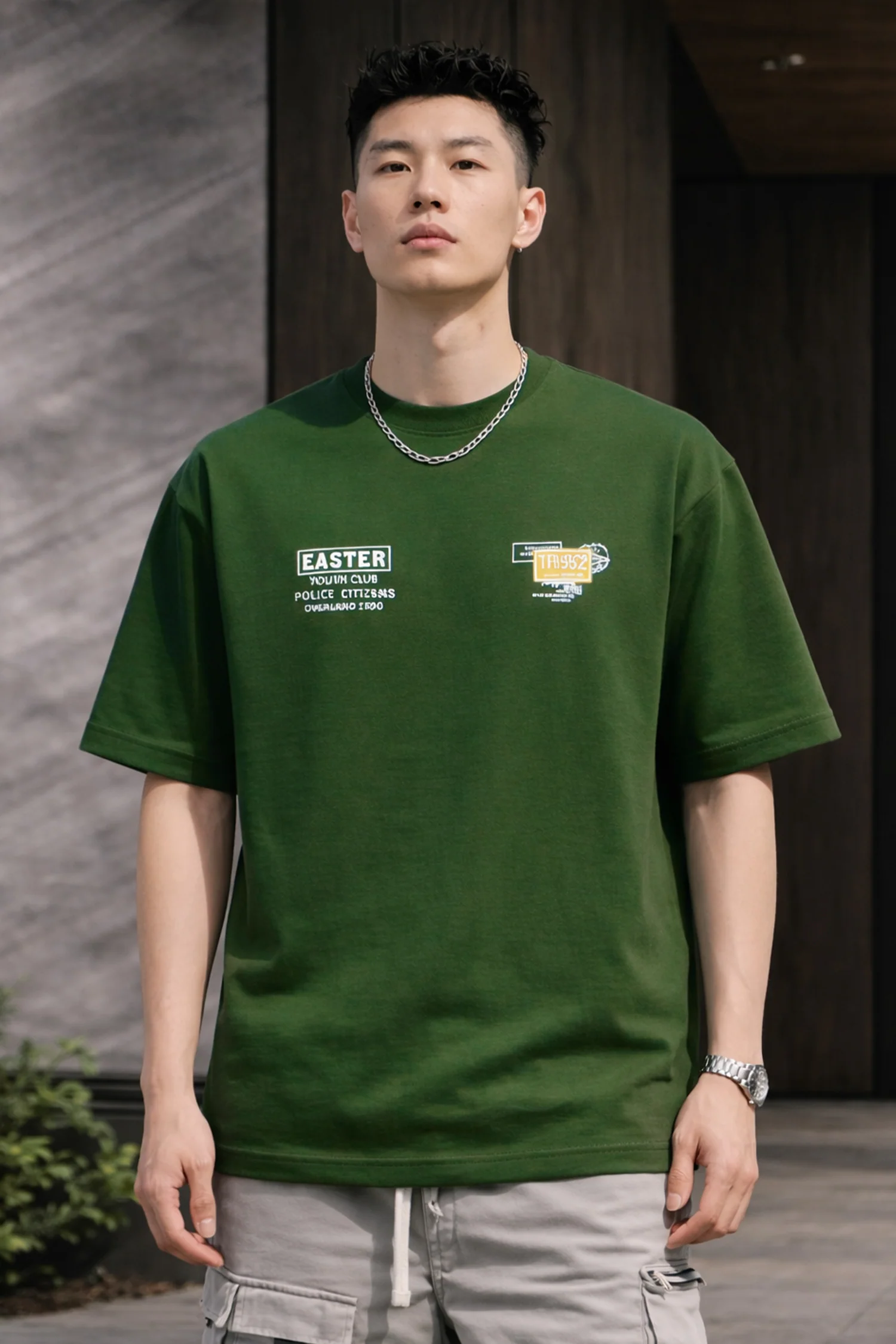 Turbo "Saltrock" Back Design Oversize Tee