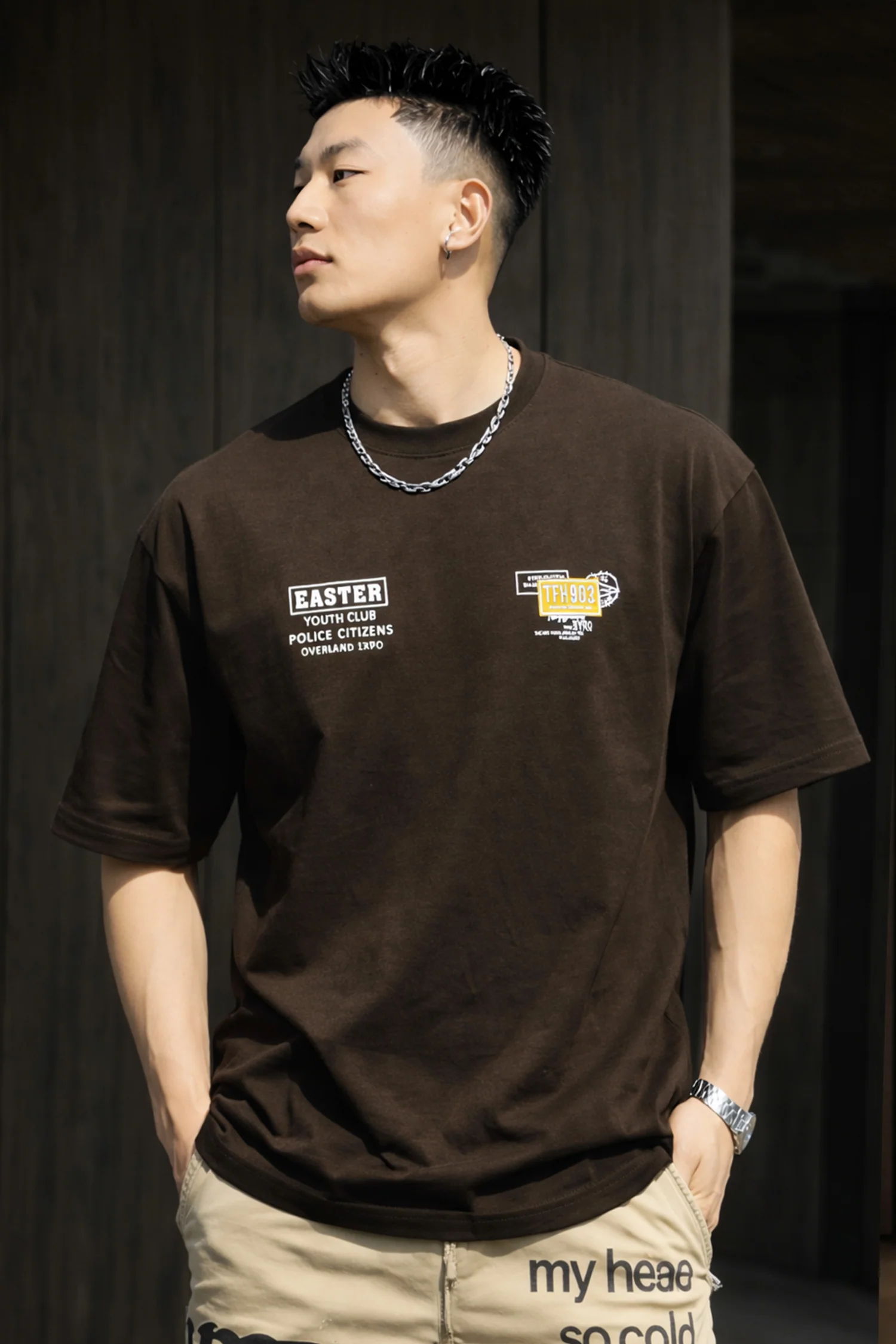 Turbo "Saltrock" Back Design Oversize Tee - Image 12