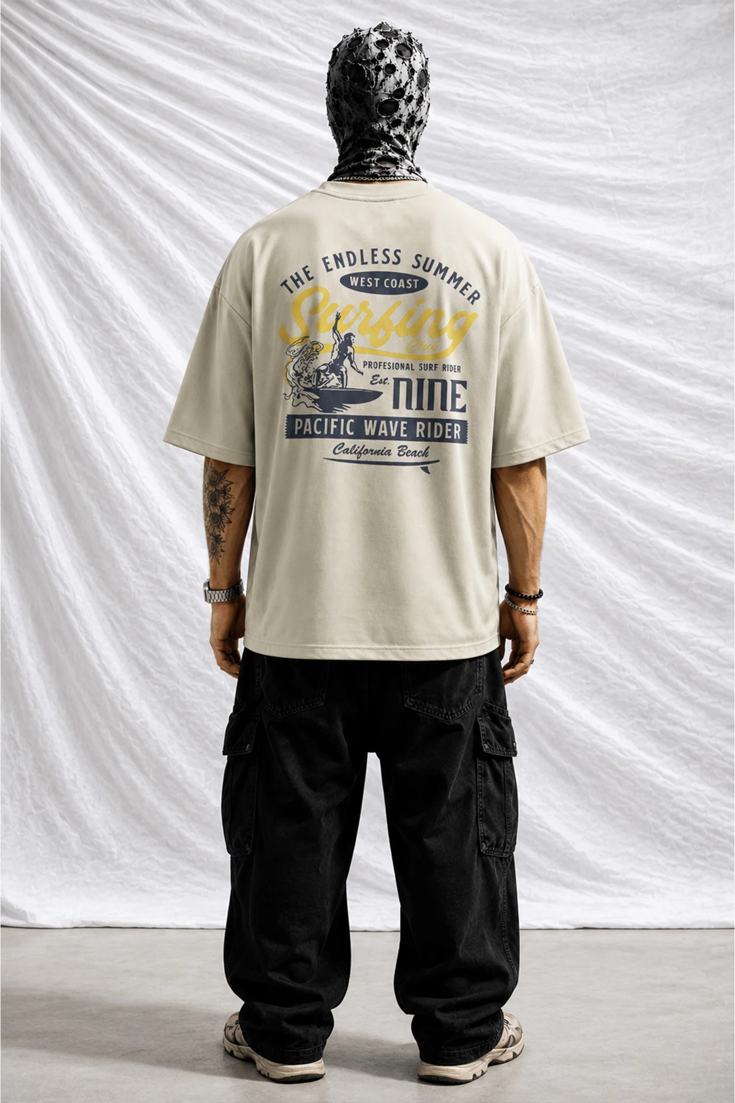 Turbo "Endless Summer" Typography Oversize Tee - Image 11