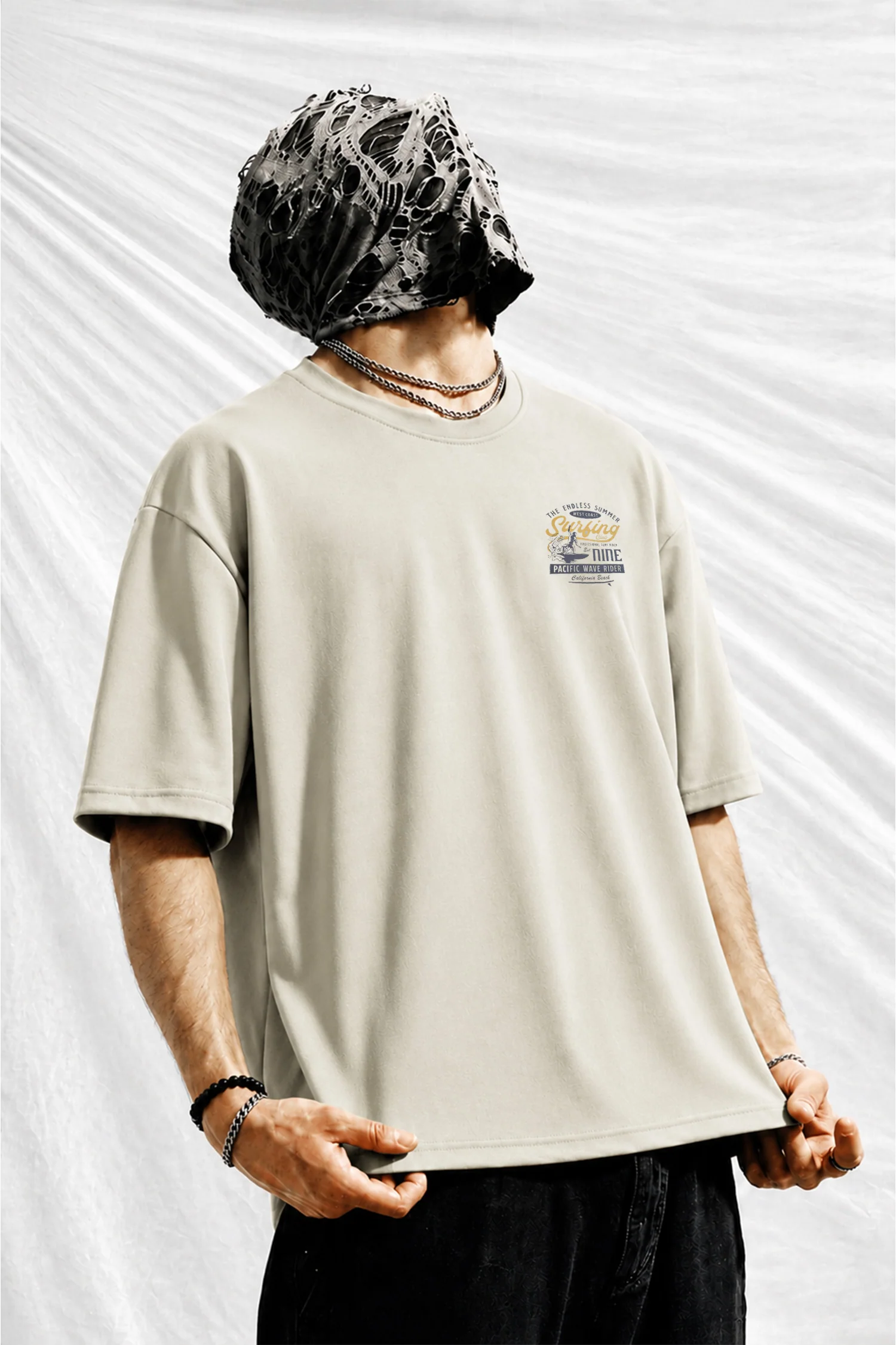 Turbo "Endless Summer" Typography Oversize Tee - Image 13