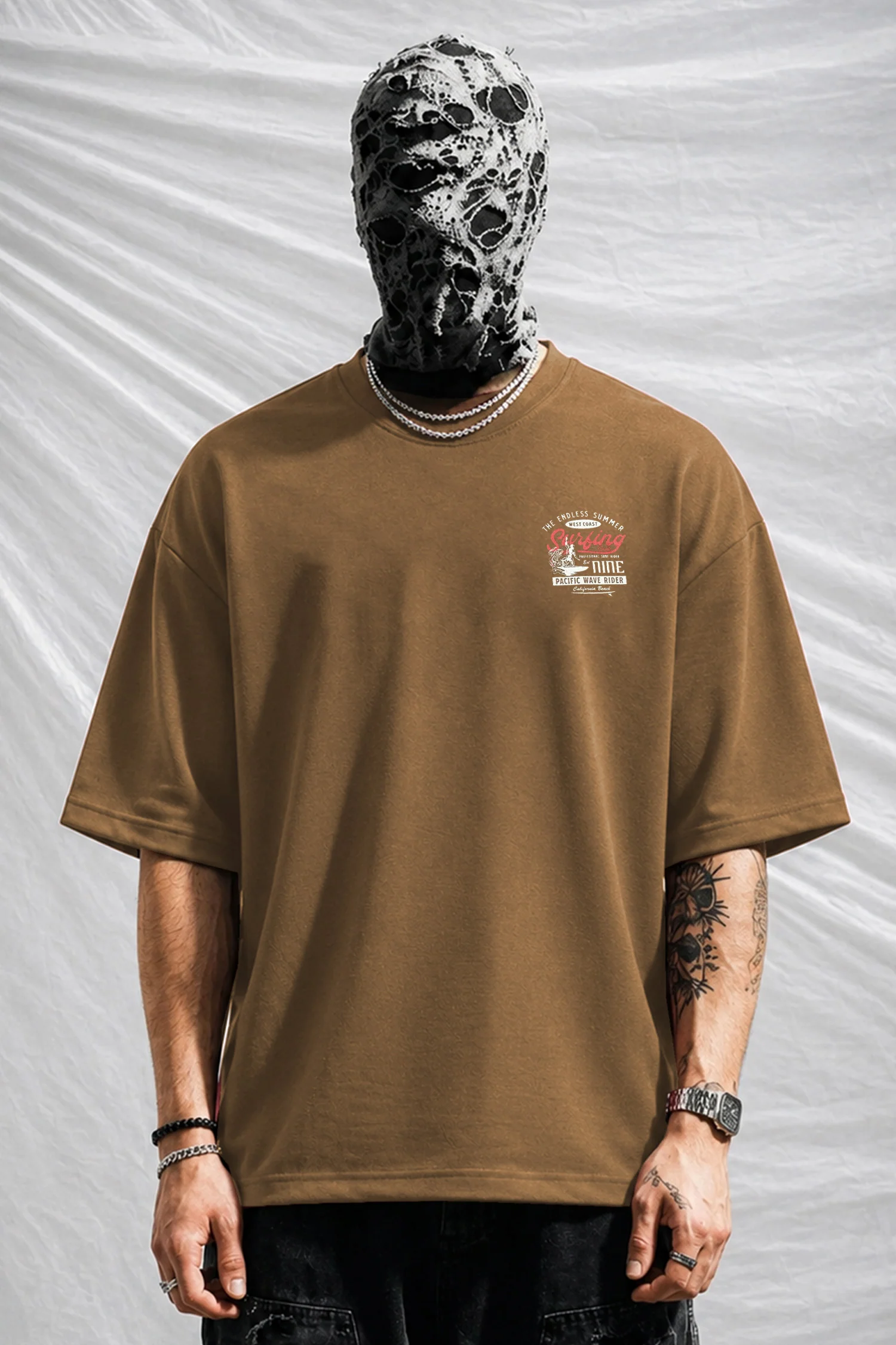 Turbo "Endless Summer" Typography Oversize Tee - Image 17