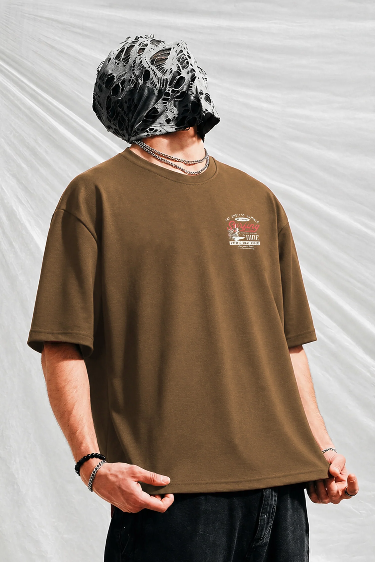 Turbo "Endless Summer" Typography Oversize Tee - Image 18
