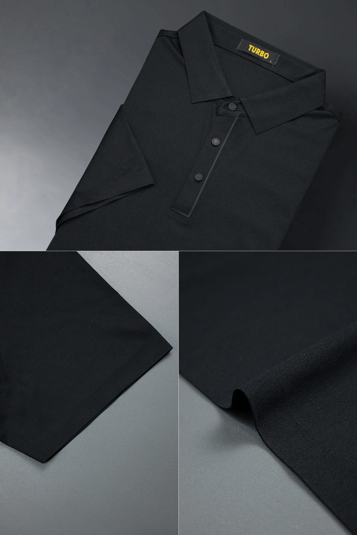 Turbo Essential Apparel line Men's Polo T-Shirt* - Image 16