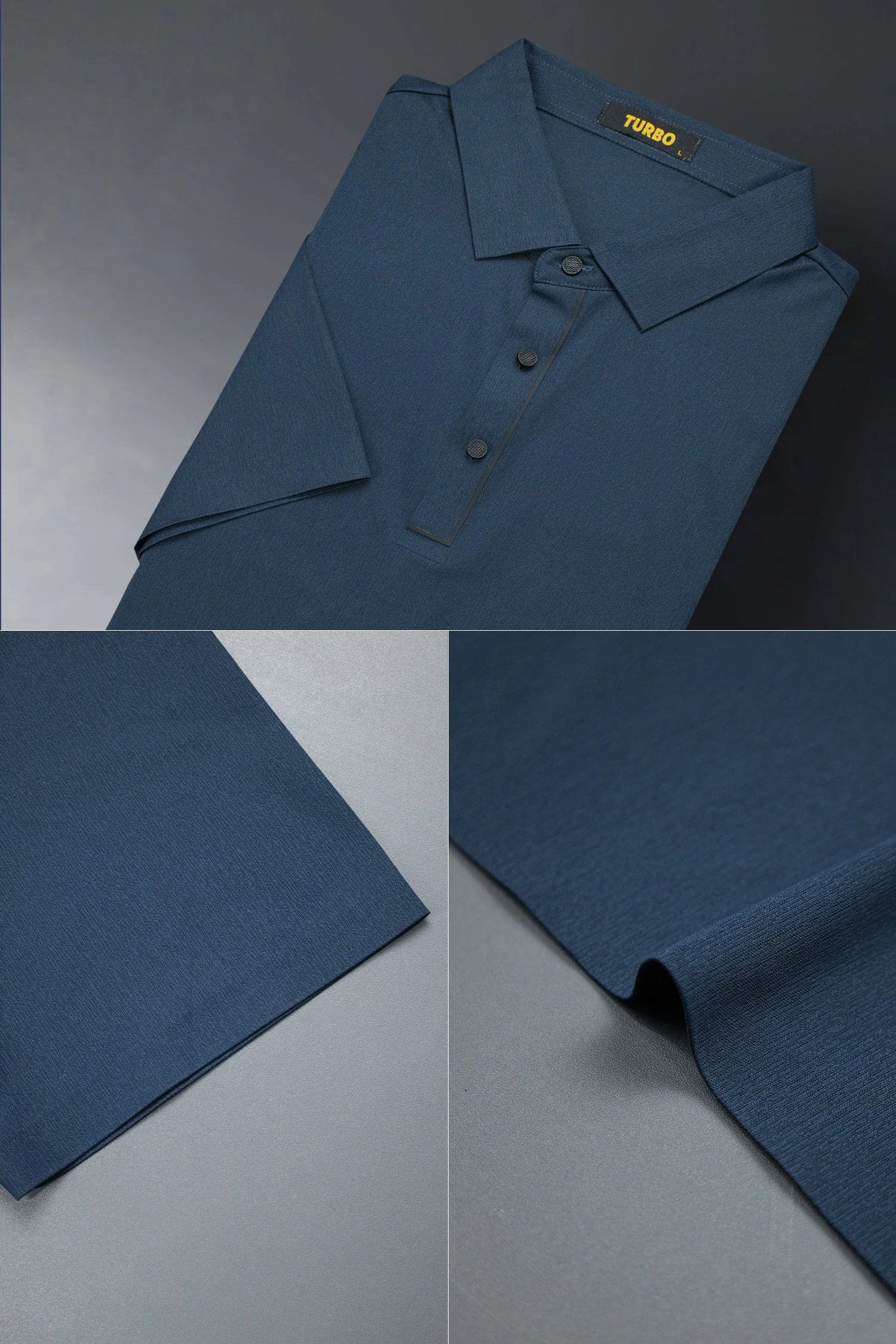 Turbo Essential Apparel line Men's Polo T-Shirt* - Image 4