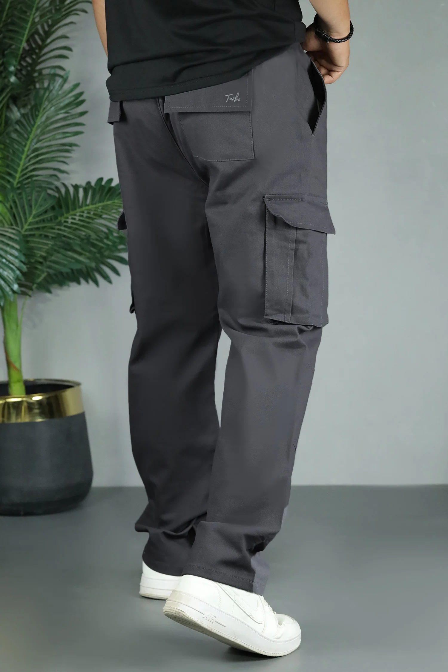 Turbo Essential Side Pockets Cargo Trouser - Image 19