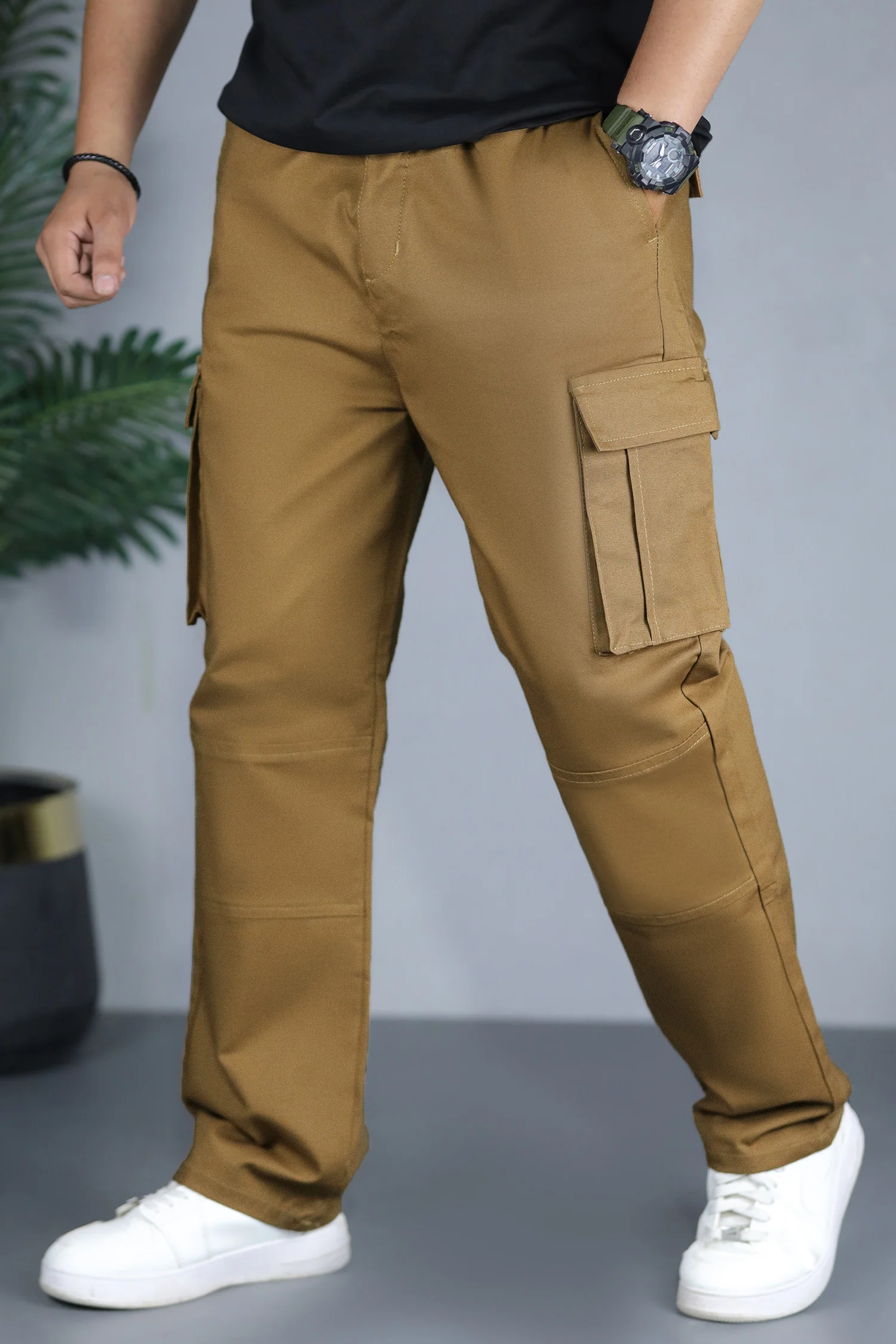 Turbo Essential Side Pockets Cargo Trouser - Image 2