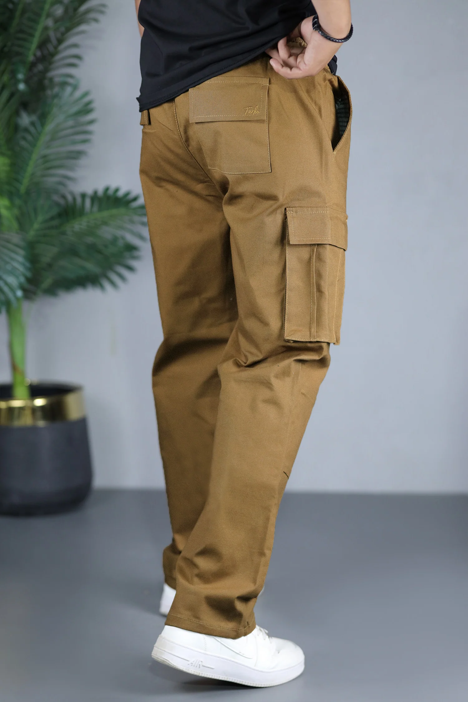 Turbo Essential Side Pockets Cargo Trouser - Image 3
