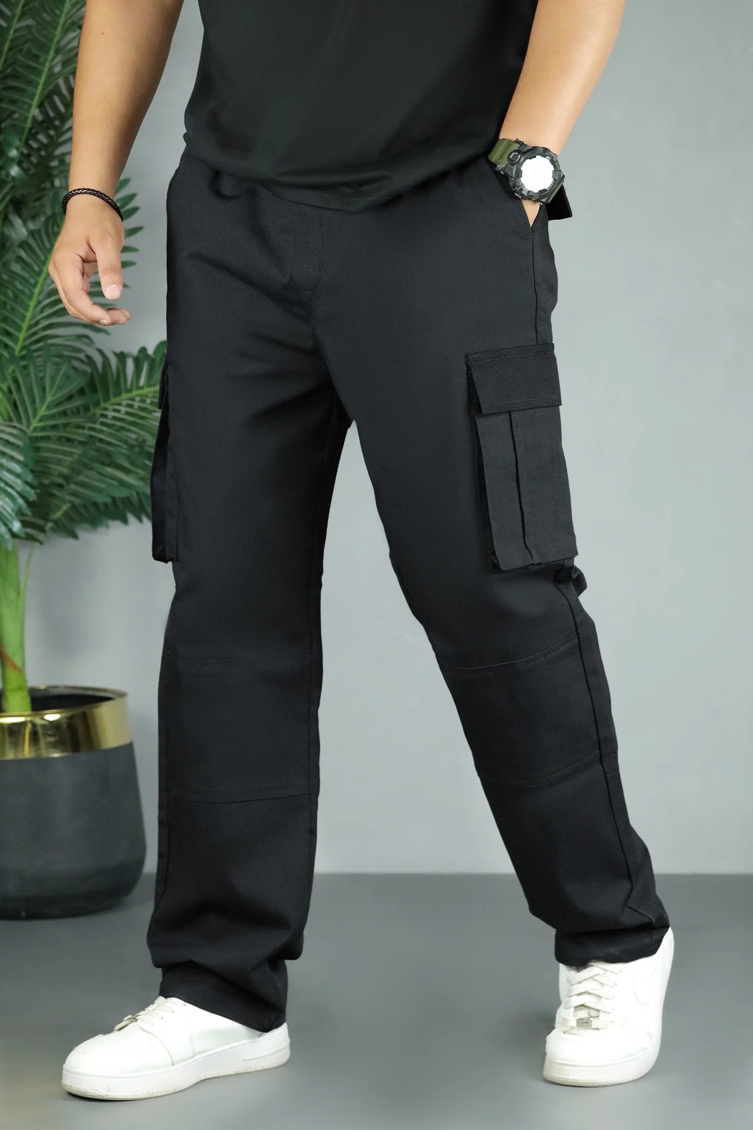 Turbo Essential Side Pockets Cargo Trouser - Image 9