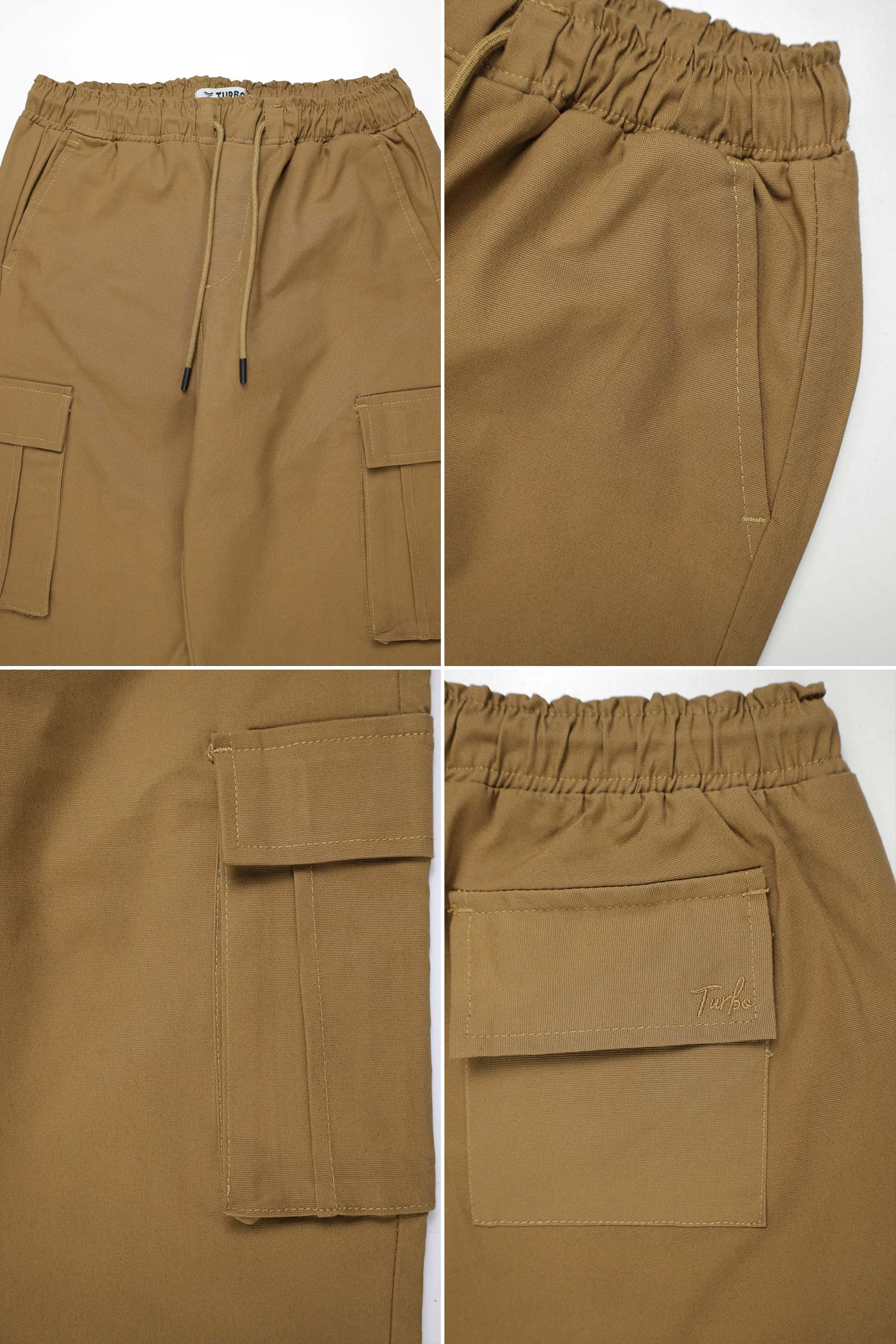 Turbo Essential Side Pockets Cargo Trouser - Image 4