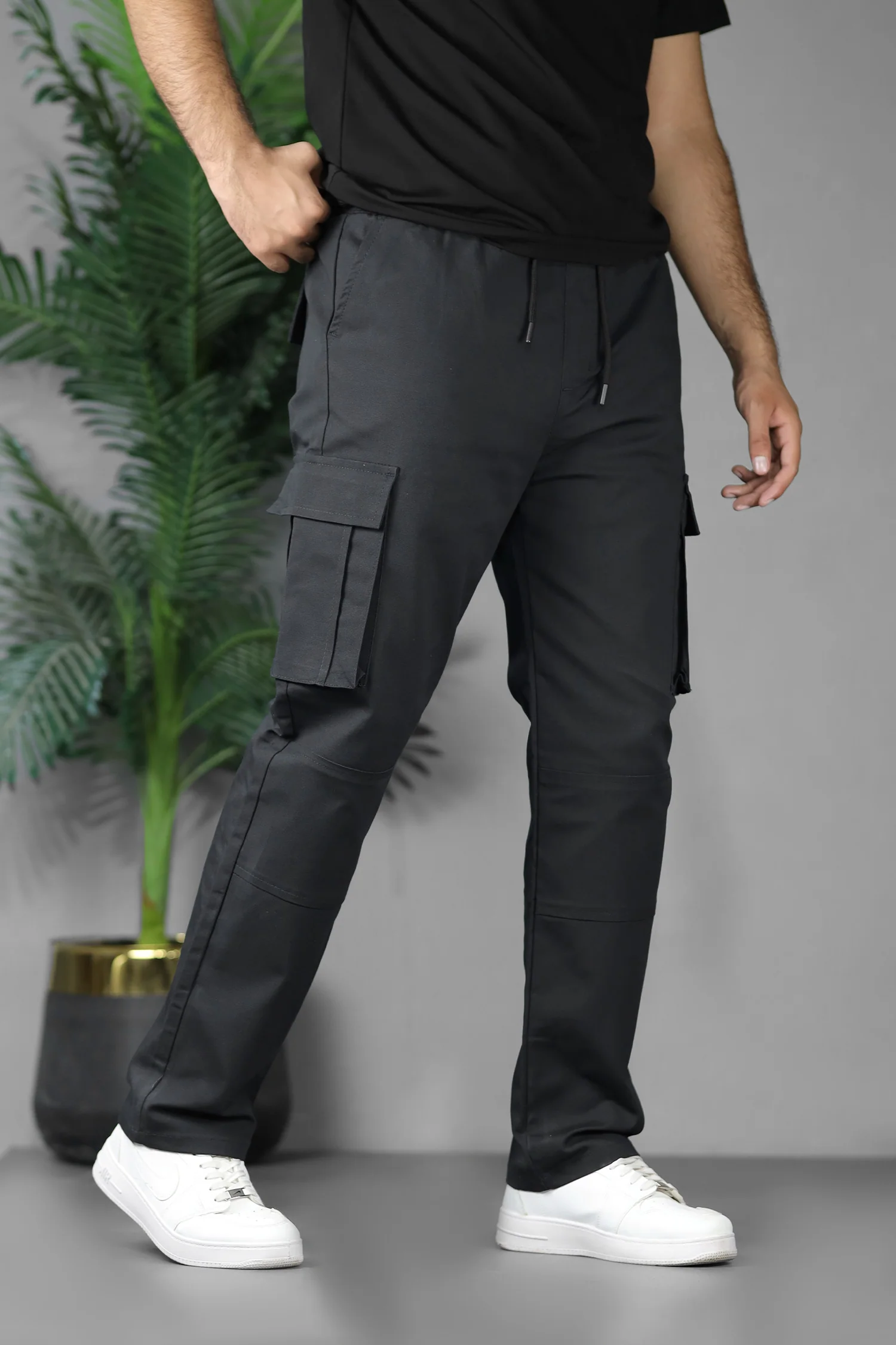 Turbo Essential Side Pockets Cargo Trouser - Image 9