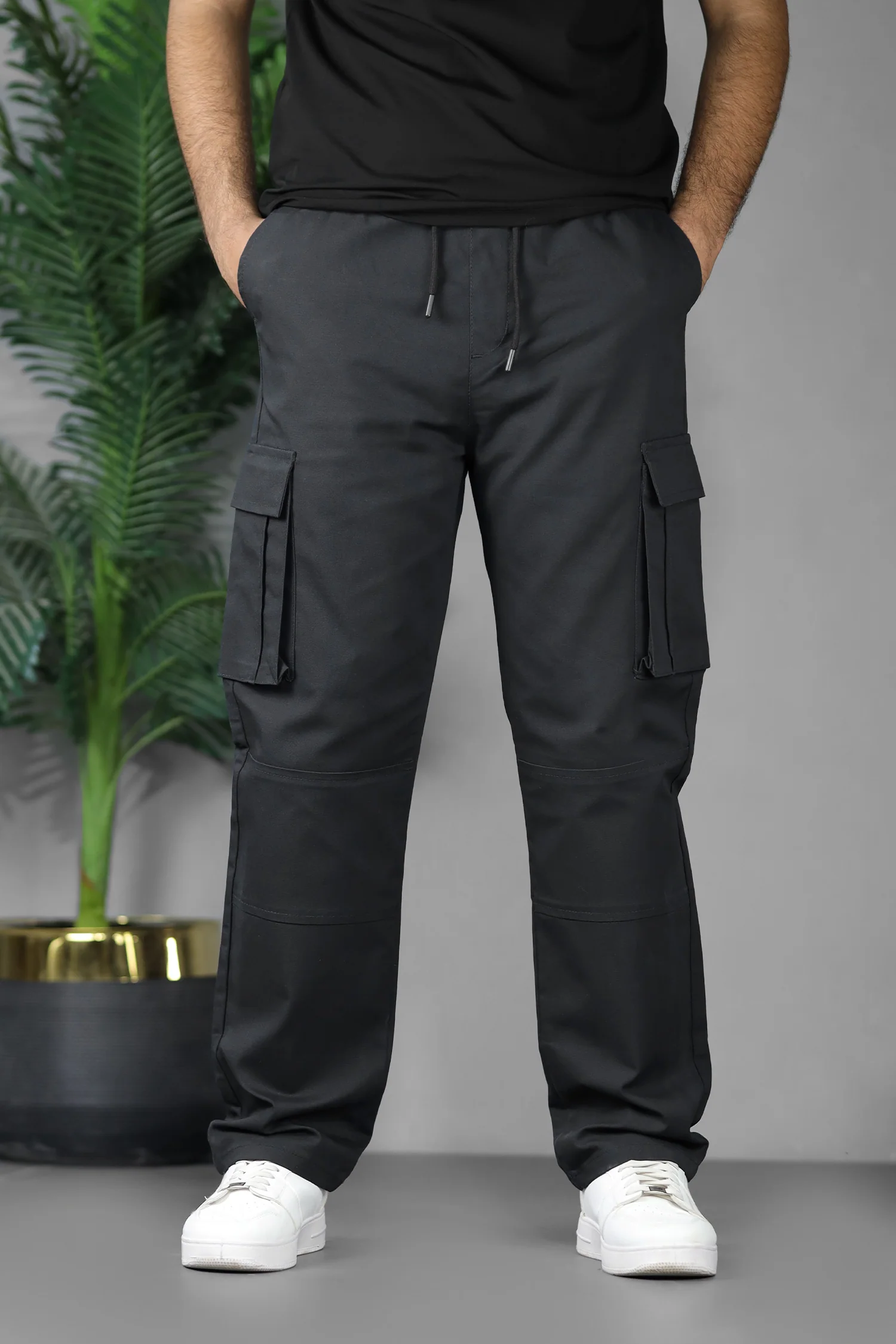 Turbo Essential Side Pockets Cargo Trouser - Image 10