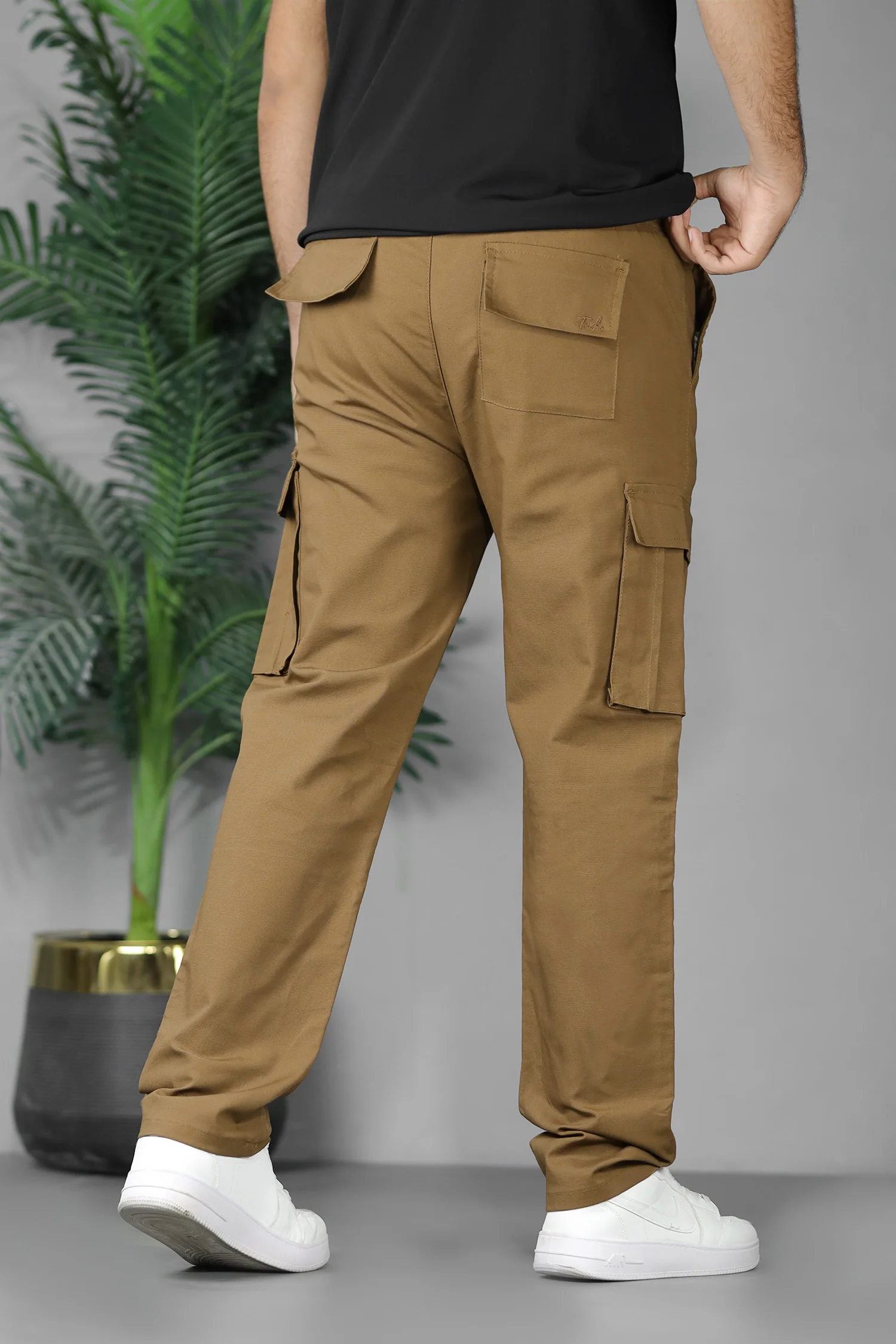 Turbo Essential Side Pockets Cargo Trouser - Image 3