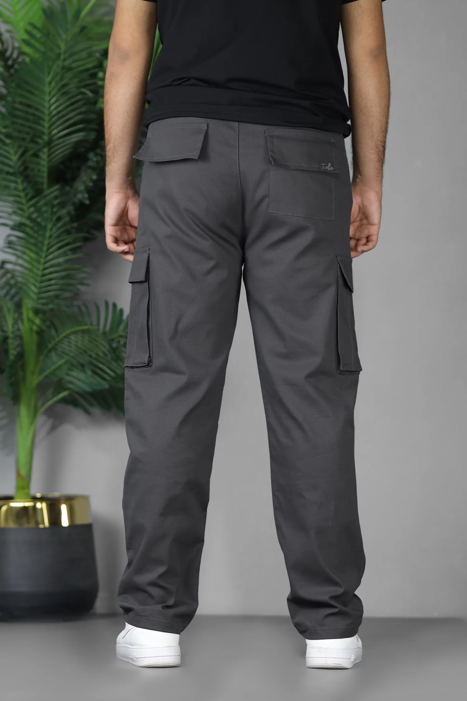 Turbo Essential Side Pockets Cargo Trouser - Image 19