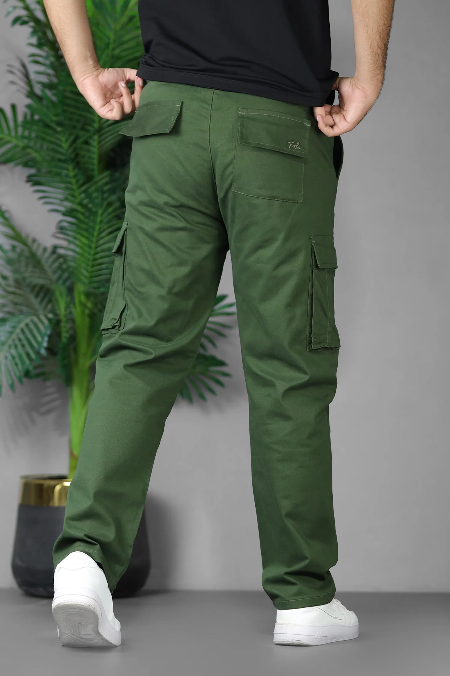 Turbo Essential Side Pockets Cargo Trouser - Image 7