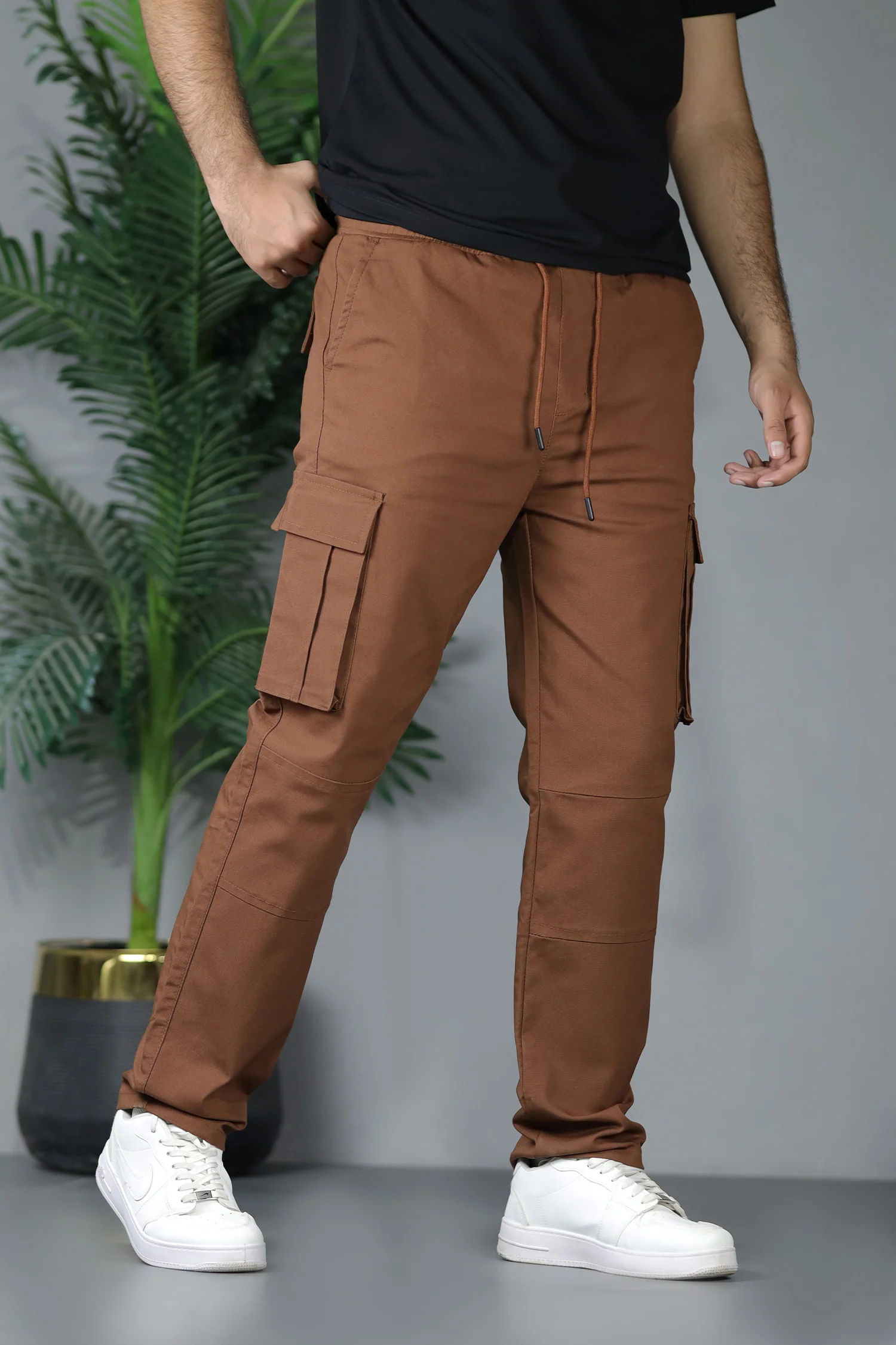 Turbo Essential Side Pockets Cargo Trouser - Image 13